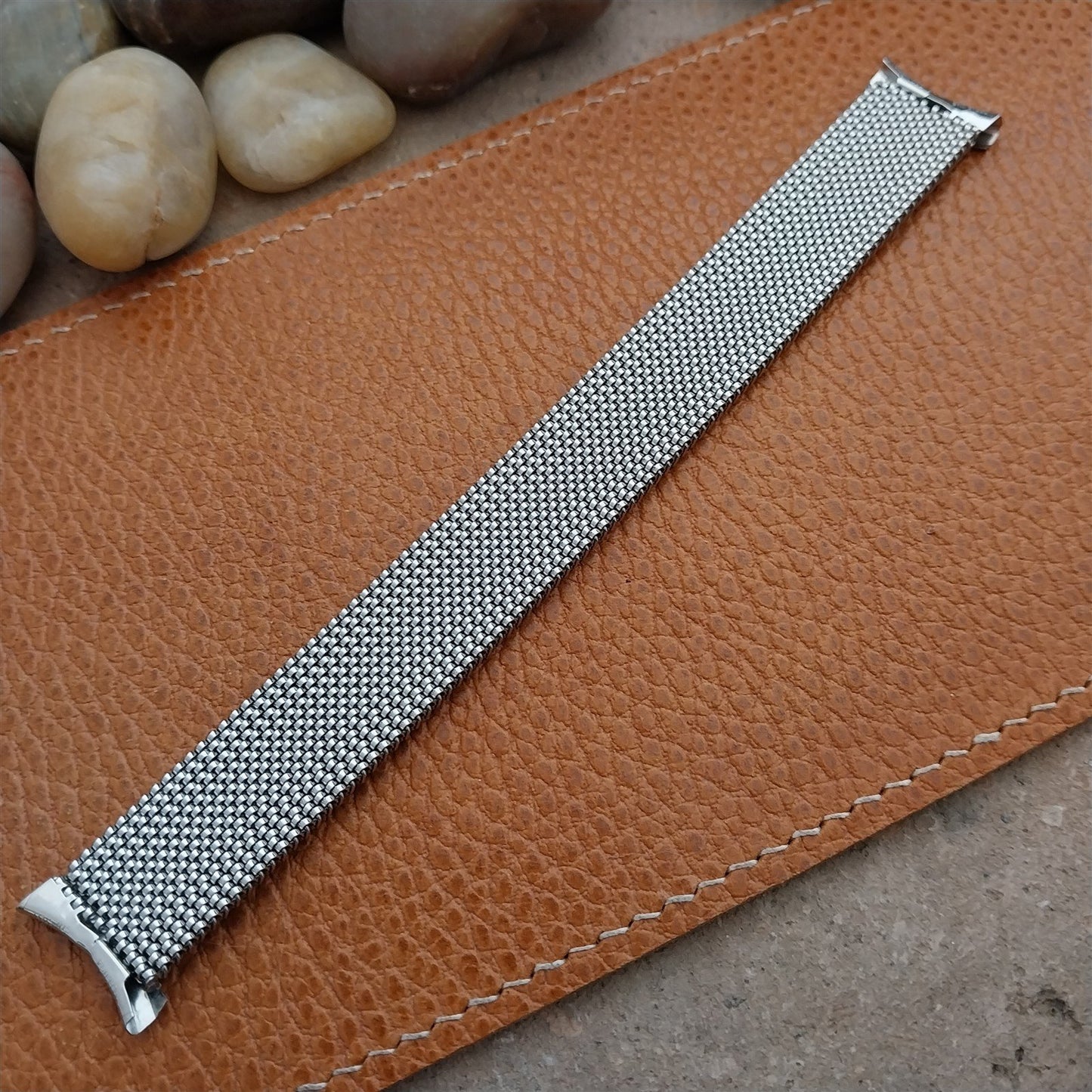 Vintage 19mm 18mm 17mm Evinger Stretch Expansion Mesh Unused NOS Watch Band