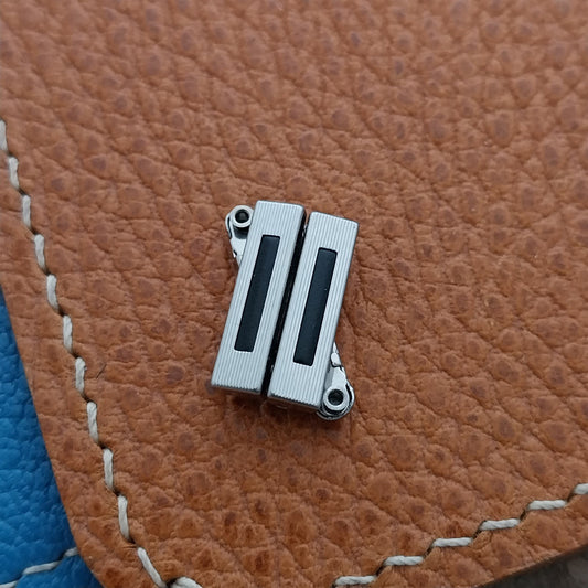 Hadley Stainless Steel Expansion Band Link add Length to Vintage Watch Band