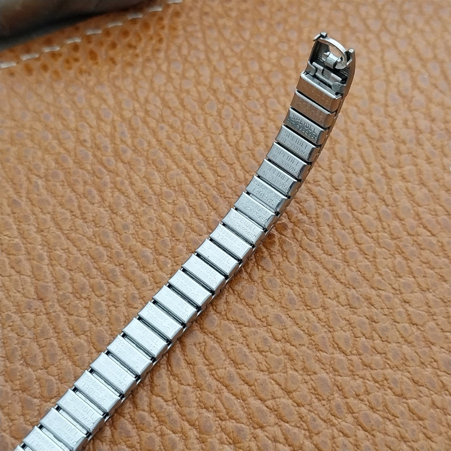 Vintage 1964 Ladies 10k White Gold-Filled Speidel Unused Cocktail Watch Band