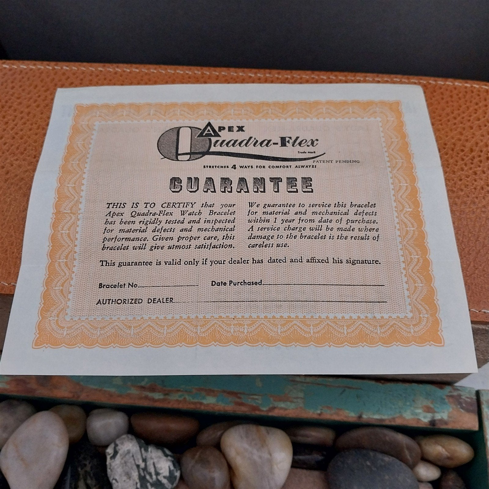 19mm 18mm 17mm Apex Quadra-Flex 12kt Gold-Filled 1950s Unused Vintage Watch Band