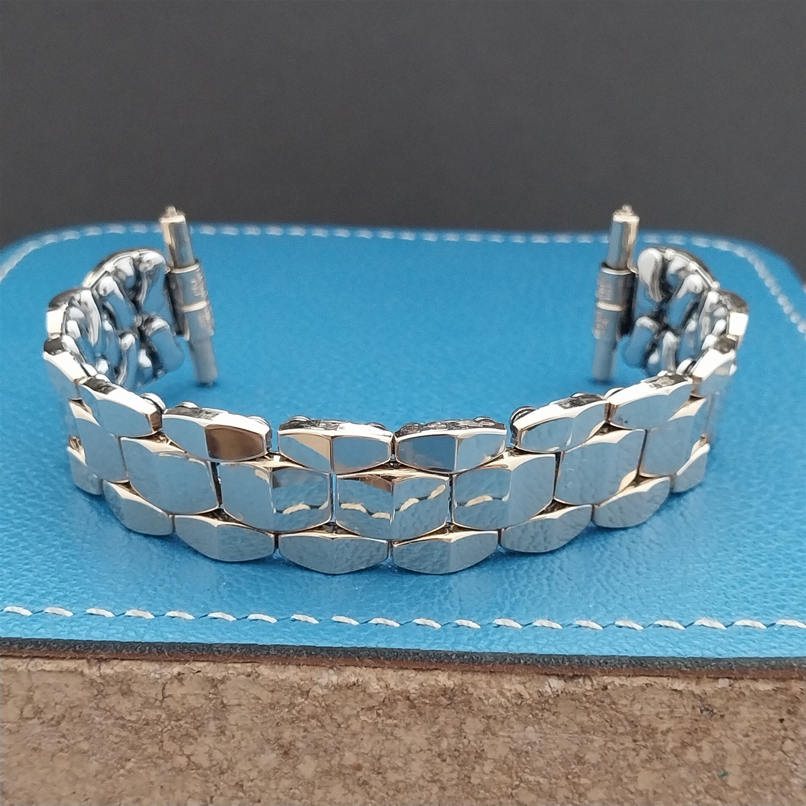 19mm 18mm 17mm Apex Quadra-Flex 12kt Gold-Filled 1950s Unused Vintage Watch Band