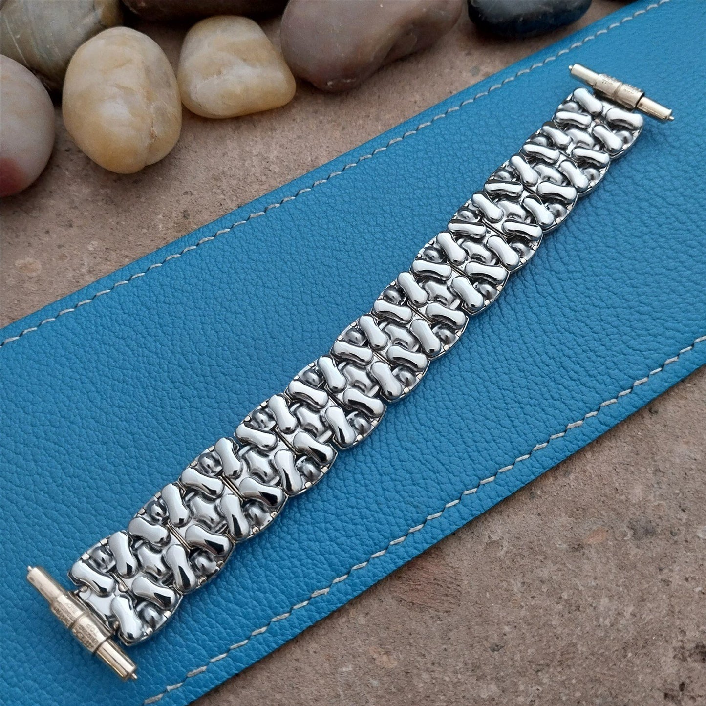 19mm 18mm 17mm Apex Quadra-Flex 12kt Gold-Filled 1950s Unused Vintage Watch Band