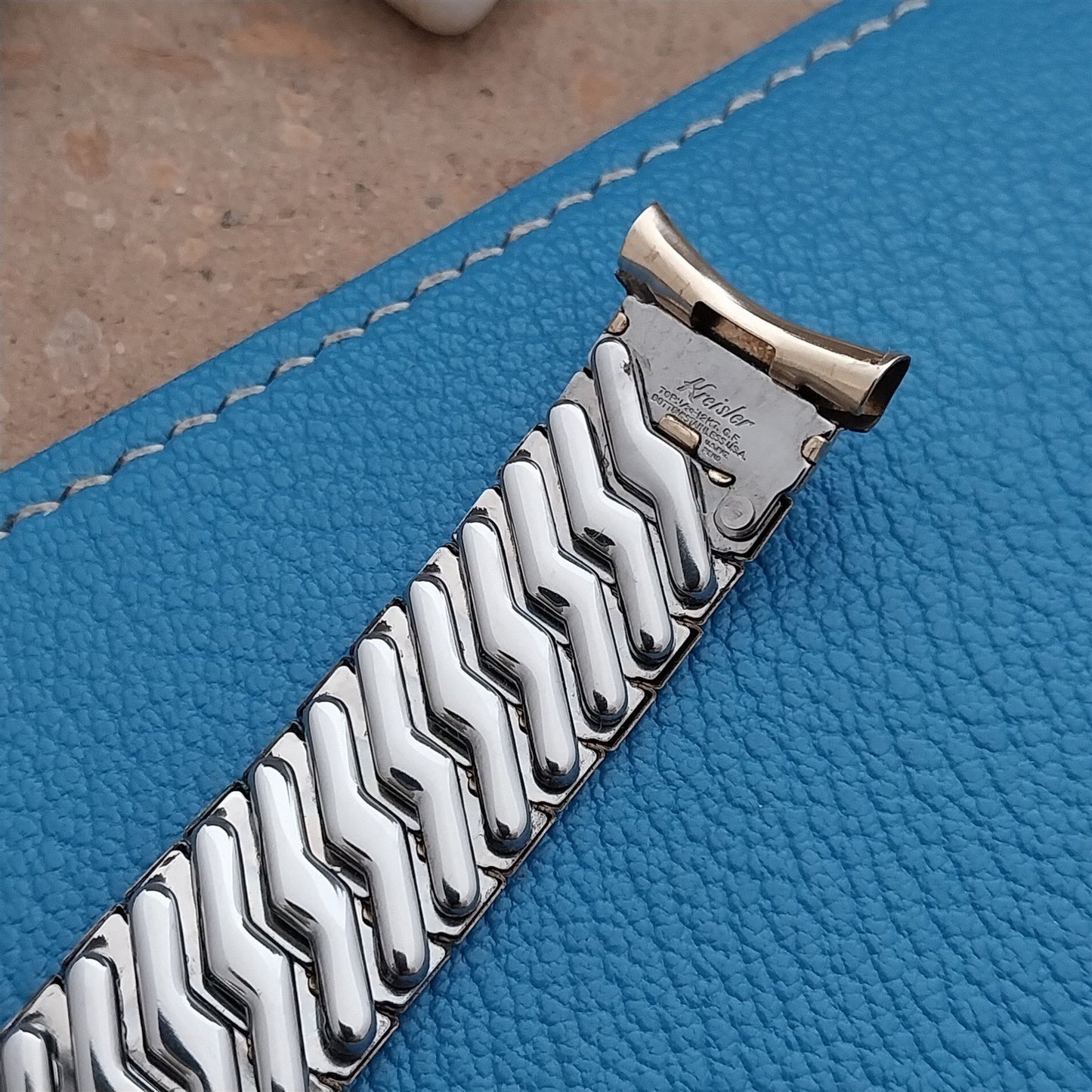 19mm 18mm 16mm 12k Gold-Fill Kreisler Unused 1950s Vintage Watch Band