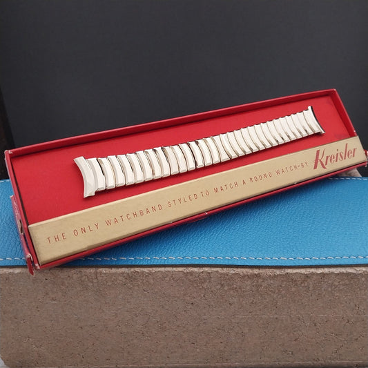 19mm 18mm 16mm 12k Gold-Fill Kreisler Unused 1950s Vintage Watch Band