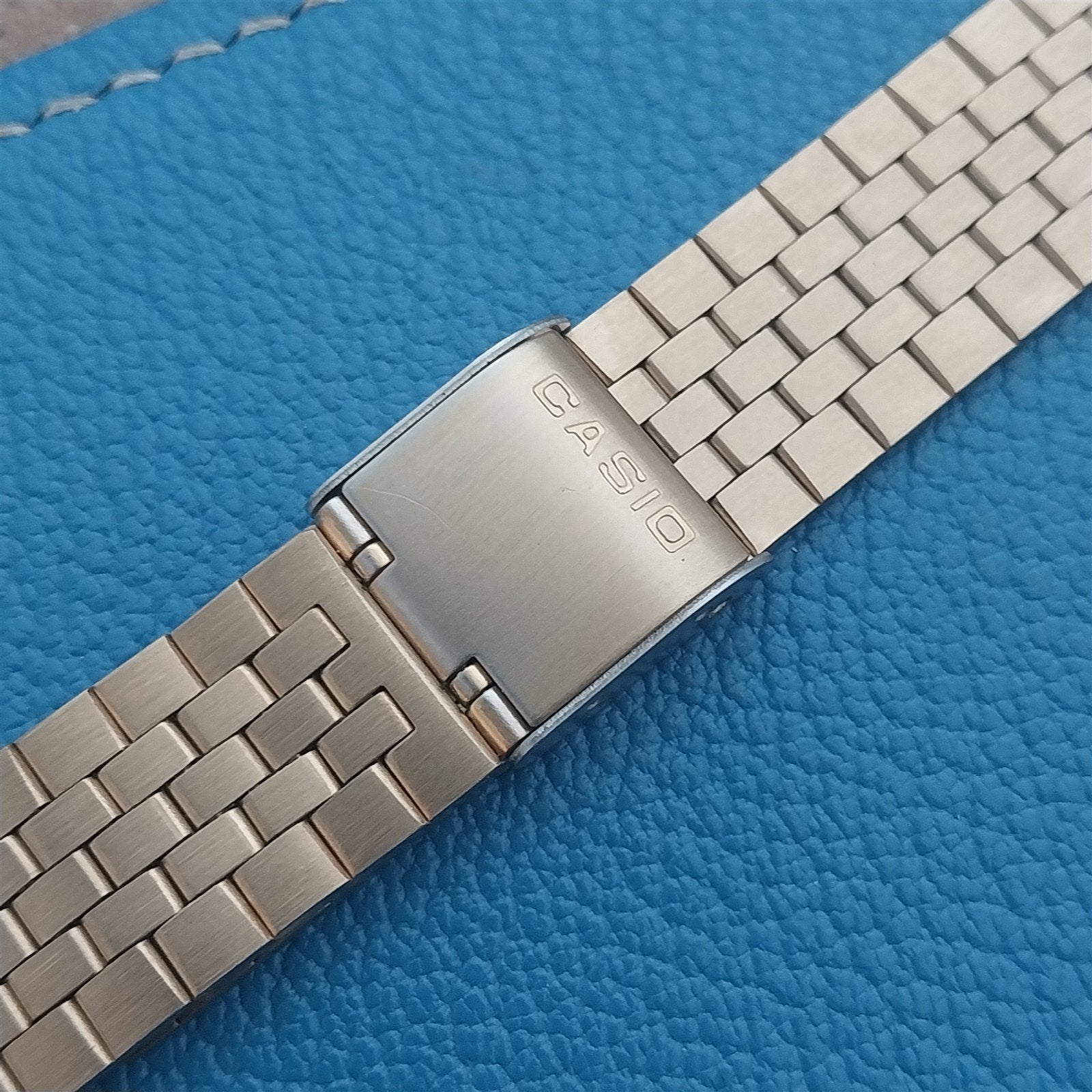 Vintage Casio Japan B-466N 18mm Yellow Gold Plated Classic NOS Unused Watch Band