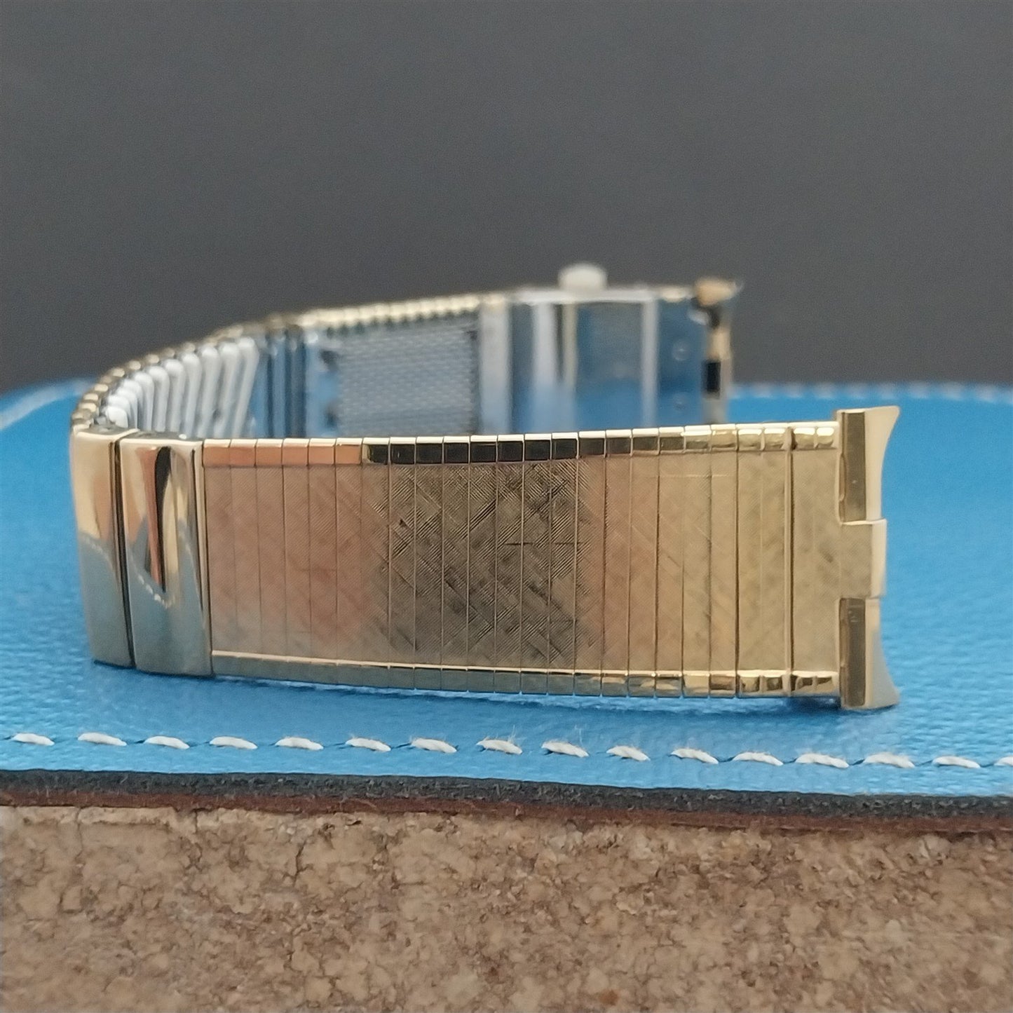 19mm 18mm 17mm Vintage JB Champion Gold-Fill Calendar Unused 1960s Watch Band