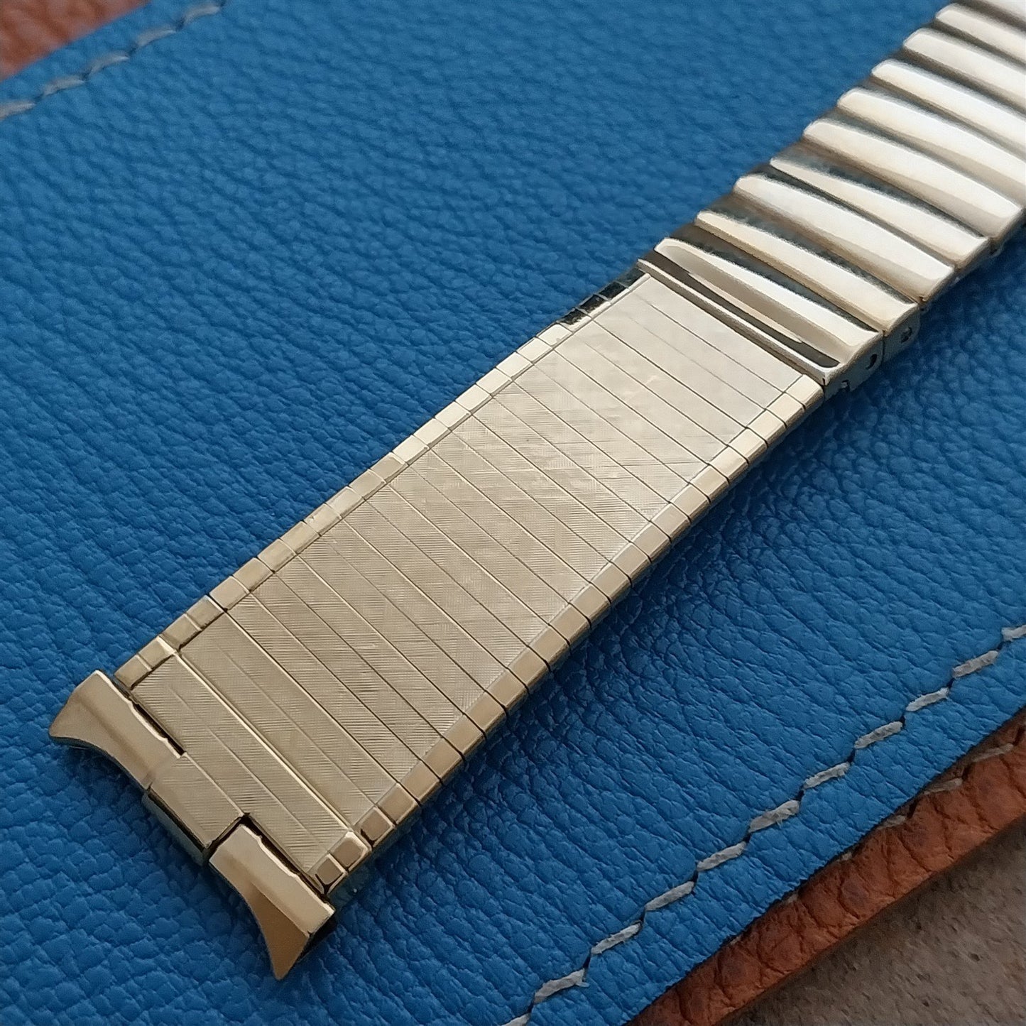 19mm 18mm 17mm Vintage JB Champion Gold-Fill Calendar Unused 1960s Watch Band
