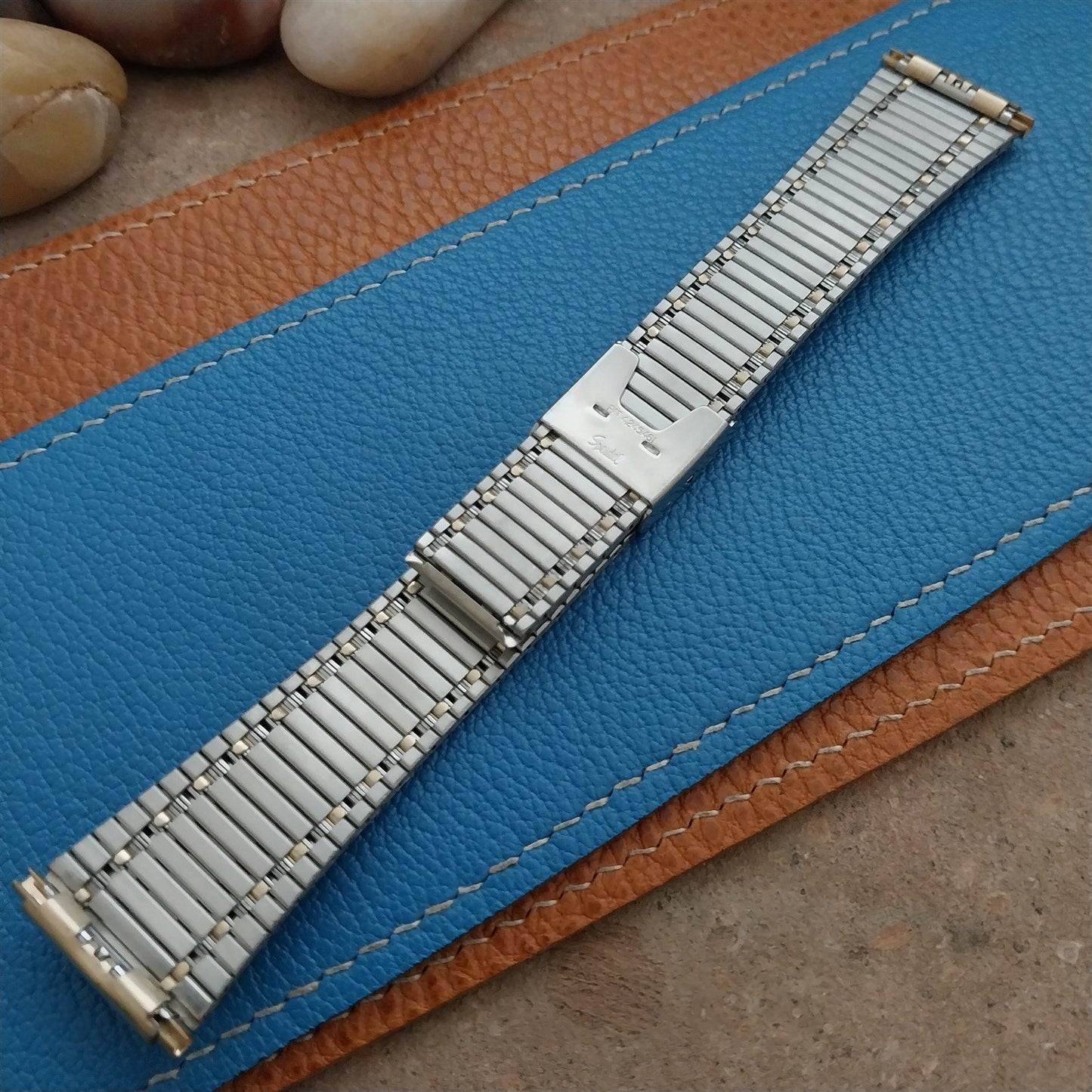 18mm 19mm 20mm 21mm 22mm Speidel Gold-Tone LED LCD 1970s-1980s Unused Watch Band