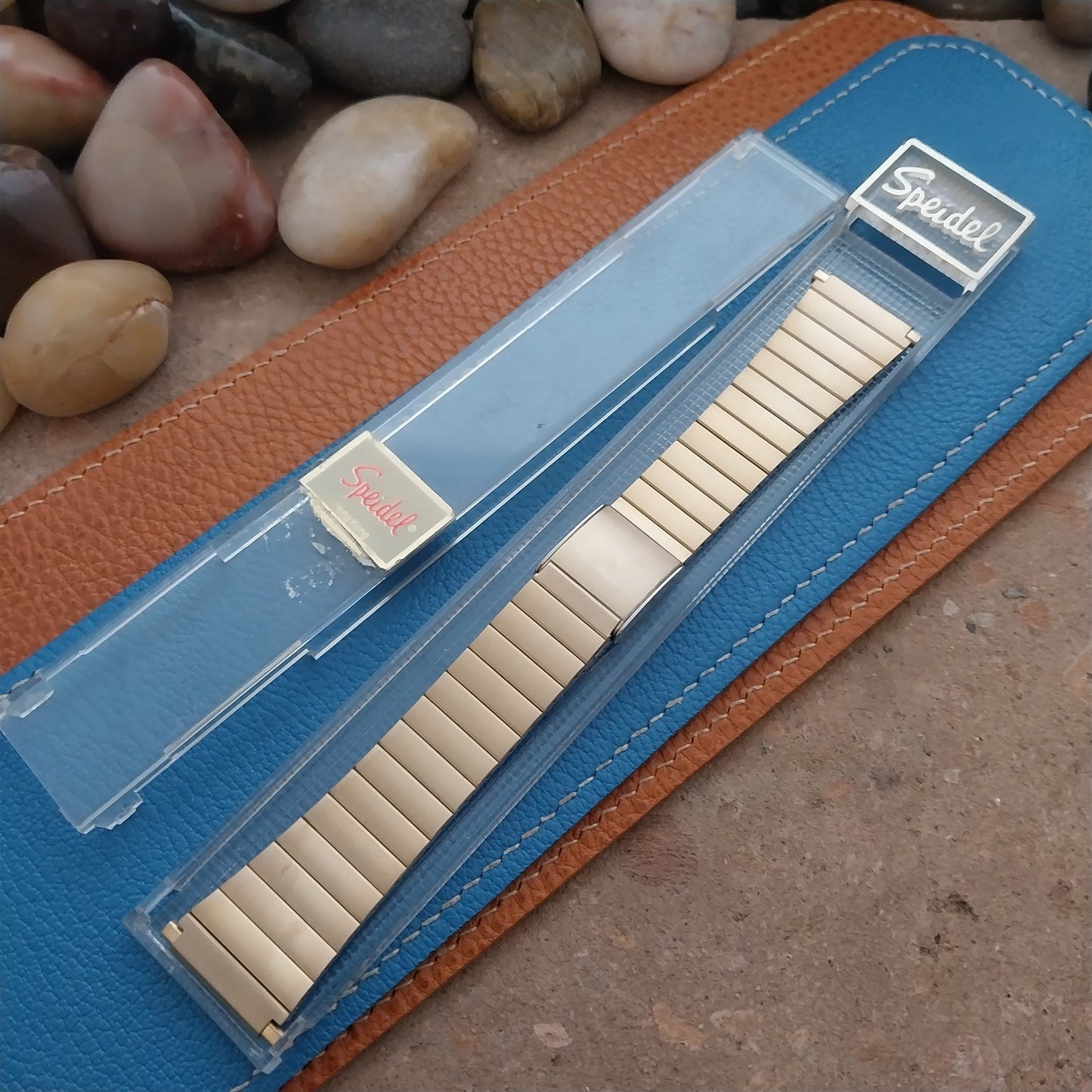 18mm 19mm 20mm 21mm 22mm Speidel Gold-Tone LED LCD 1970s-1980s Unused Watch Band