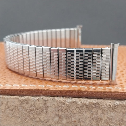 1970s 19mm 18mm 16mm Stainless JB Champion Expansion Unused Vintage Watch Band