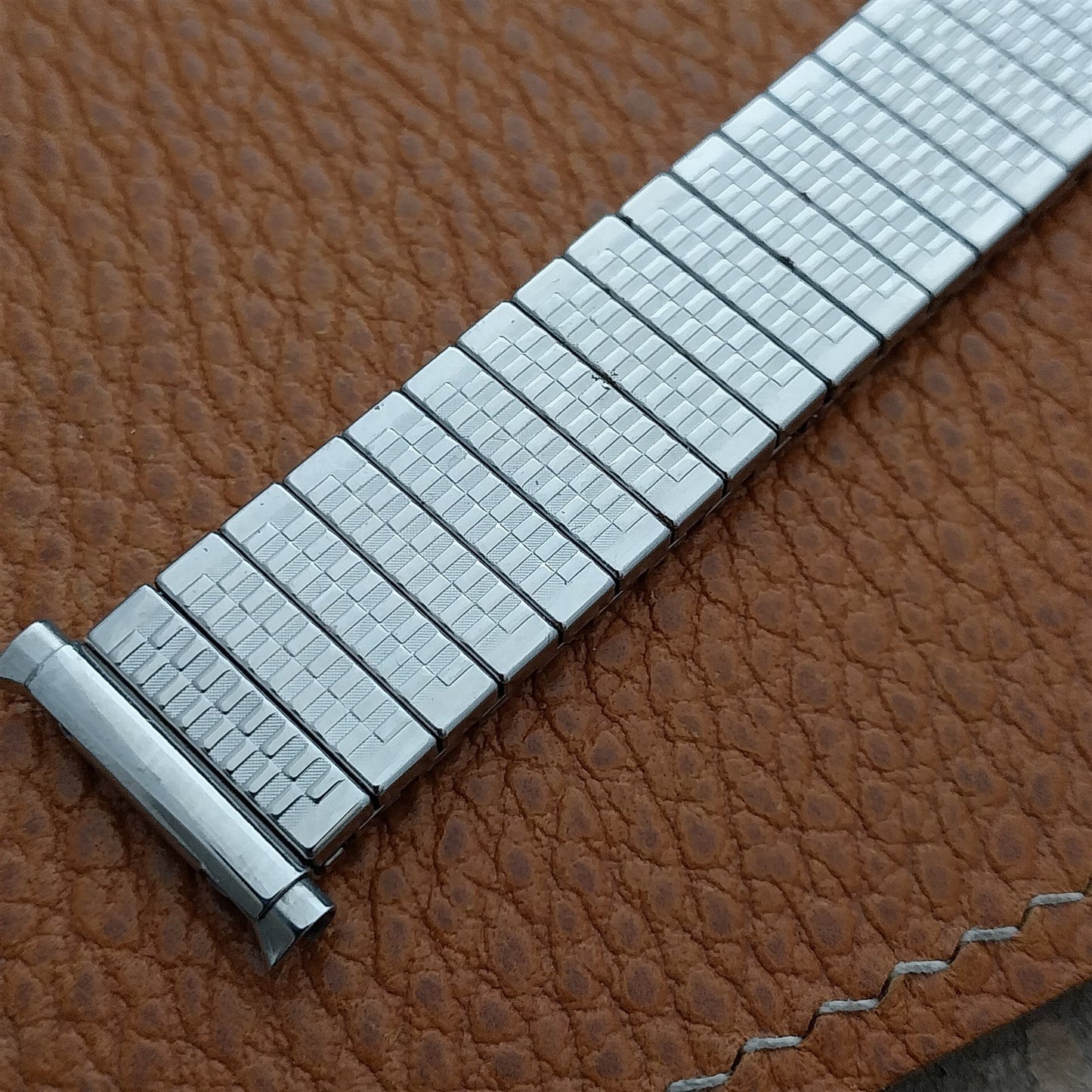 1970s 19mm 18mm 16mm Stainless JB Champion Expansion Unused Vintage Watch Band