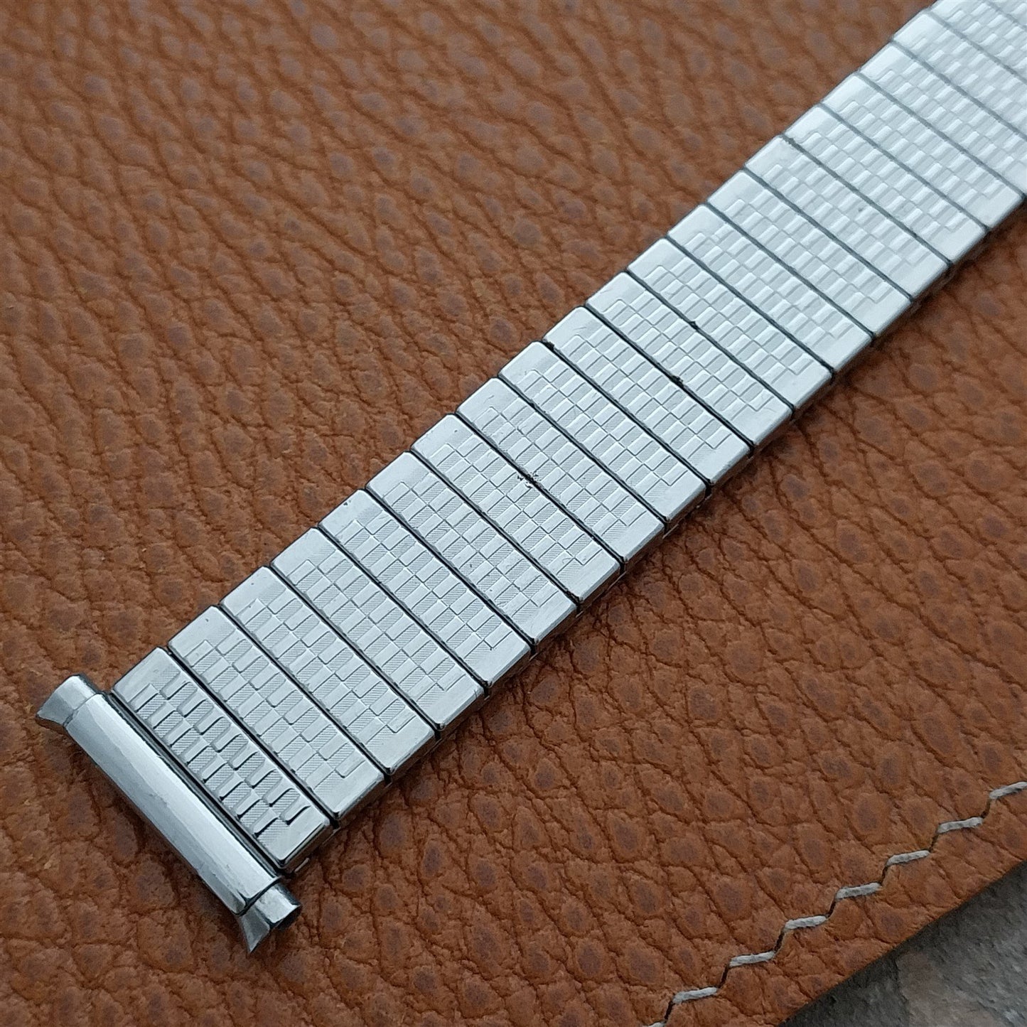 1970s 19mm 18mm 16mm Stainless JB Champion Expansion Unused Vintage Watch Band