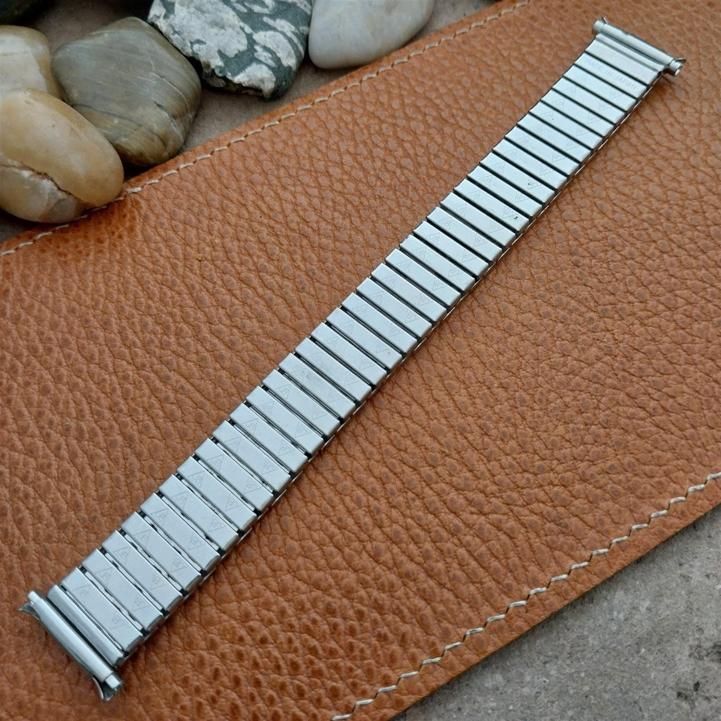 1970s 19mm 18mm 16mm Stainless JB Champion Expansion Unused Vintage Watch Band
