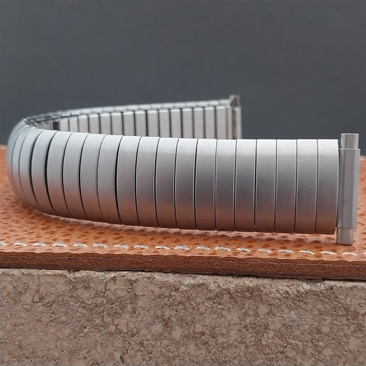 19mm 18mm 17mm Speidel Matte Stainless Steel Classic Stretch Unused Watch Band