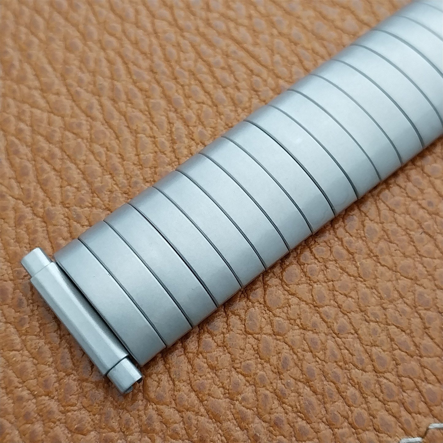 19mm 18mm 17mm Speidel Matte Stainless Steel Classic Stretch Unused Watch Band