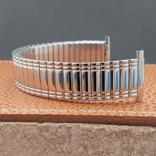 19mm 18mm 17mm Speidel Stainless Steel Classic Stretch Unused Watch Band