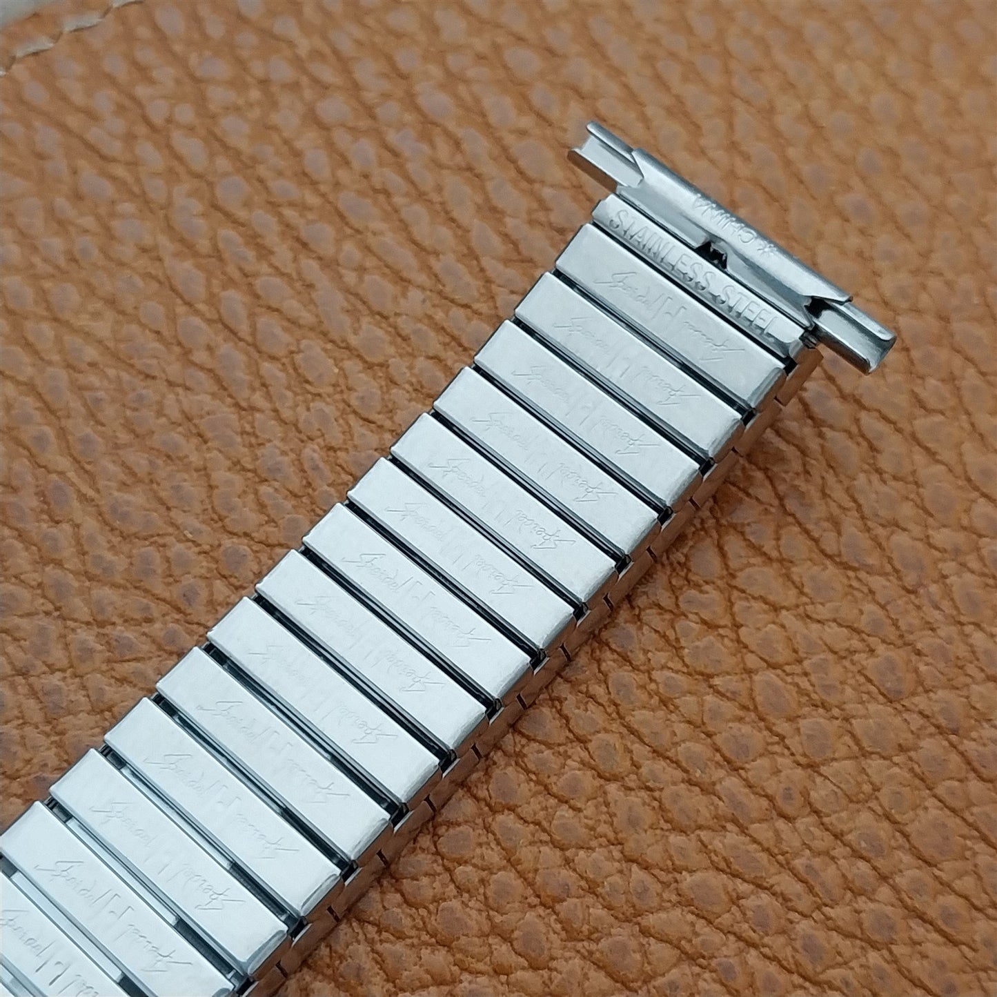 19mm 18mm 17mm Speidel Stainless Steel Classic Stretch Unused Watch Band