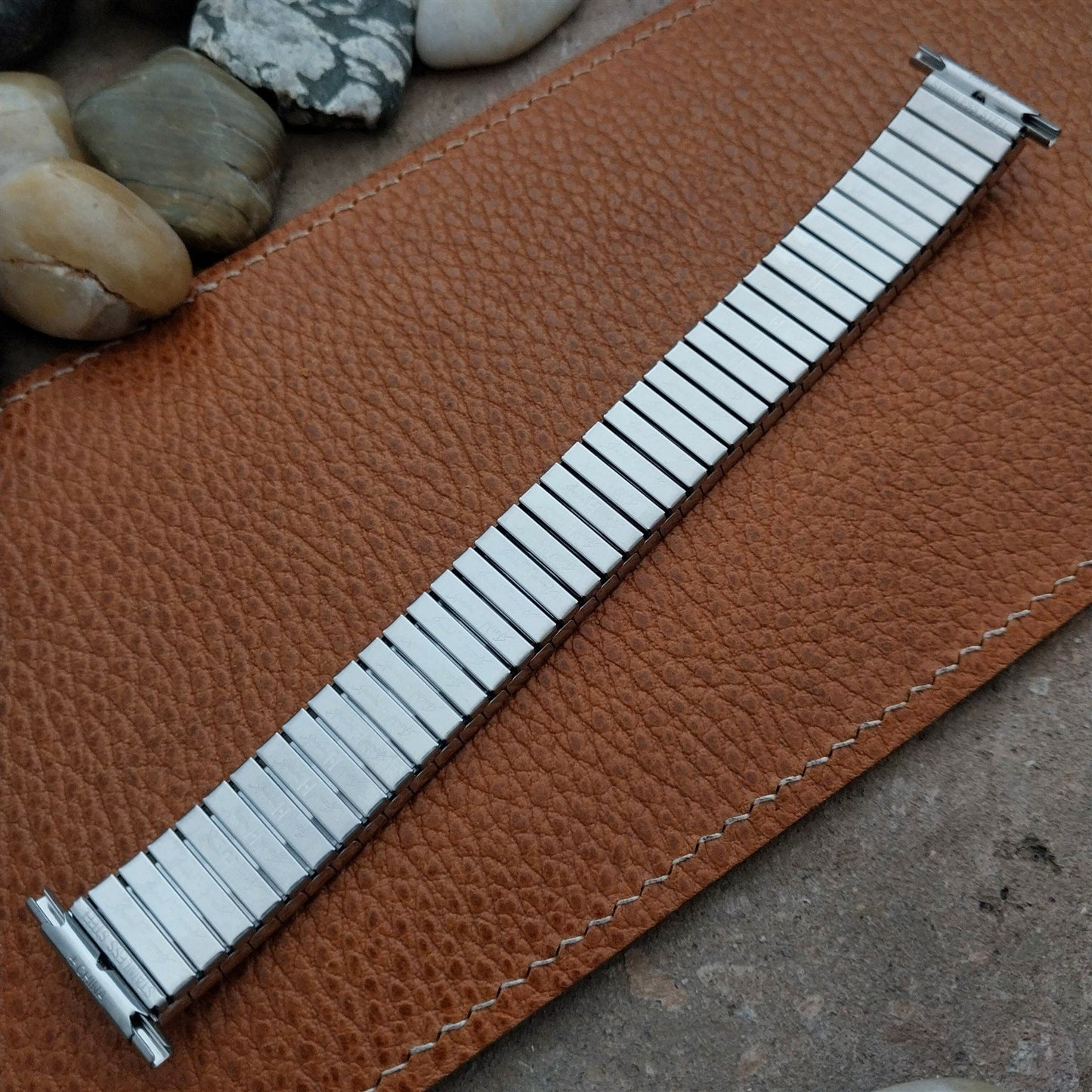 19mm 18mm 17mm Speidel Stainless Steel Classic Stretch Unused Watch Band