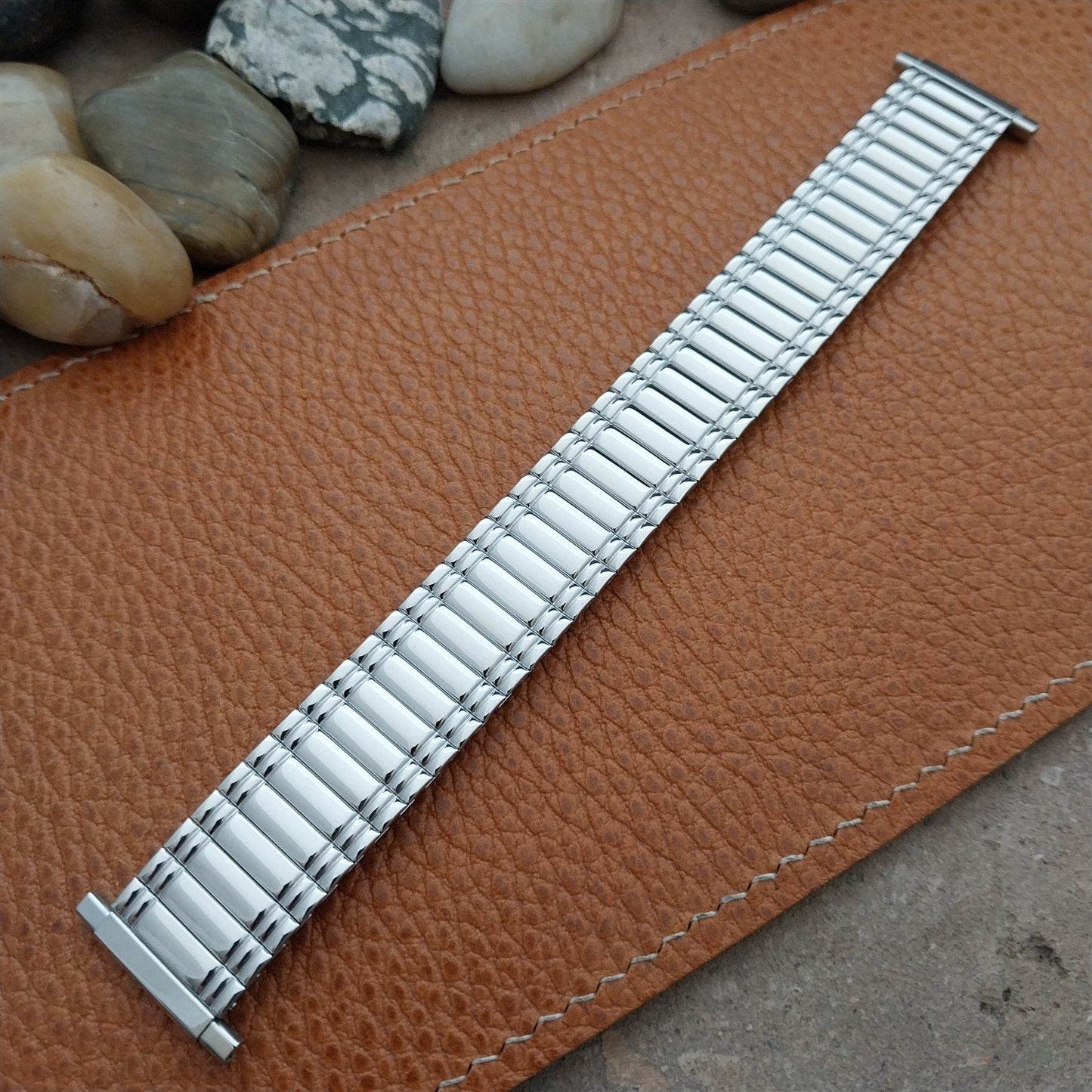 19mm 18mm 17mm Speidel Stainless Steel Classic Stretch Unused Watch Band