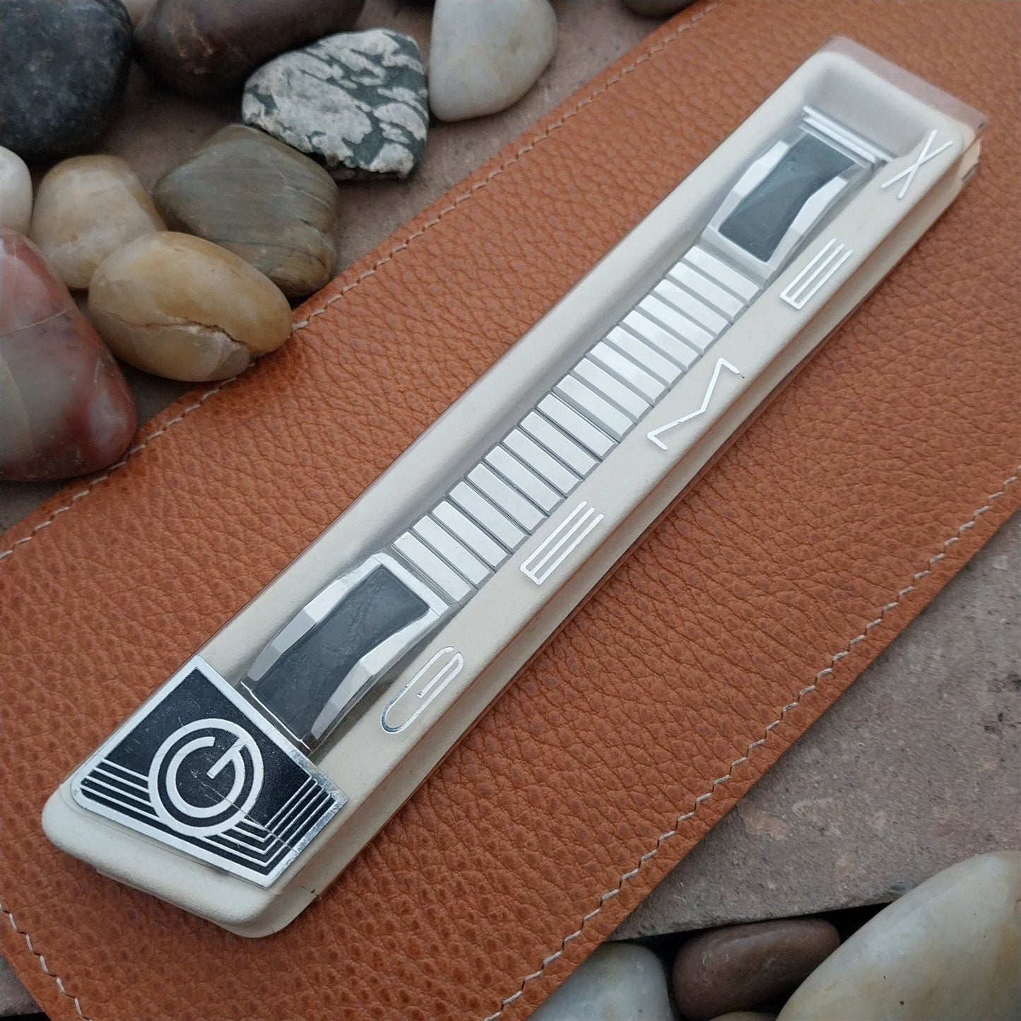 Vintage Gemex Baron 19mm 18mm 16mm Stainless Steel Unused NOS 1950s Watch Band