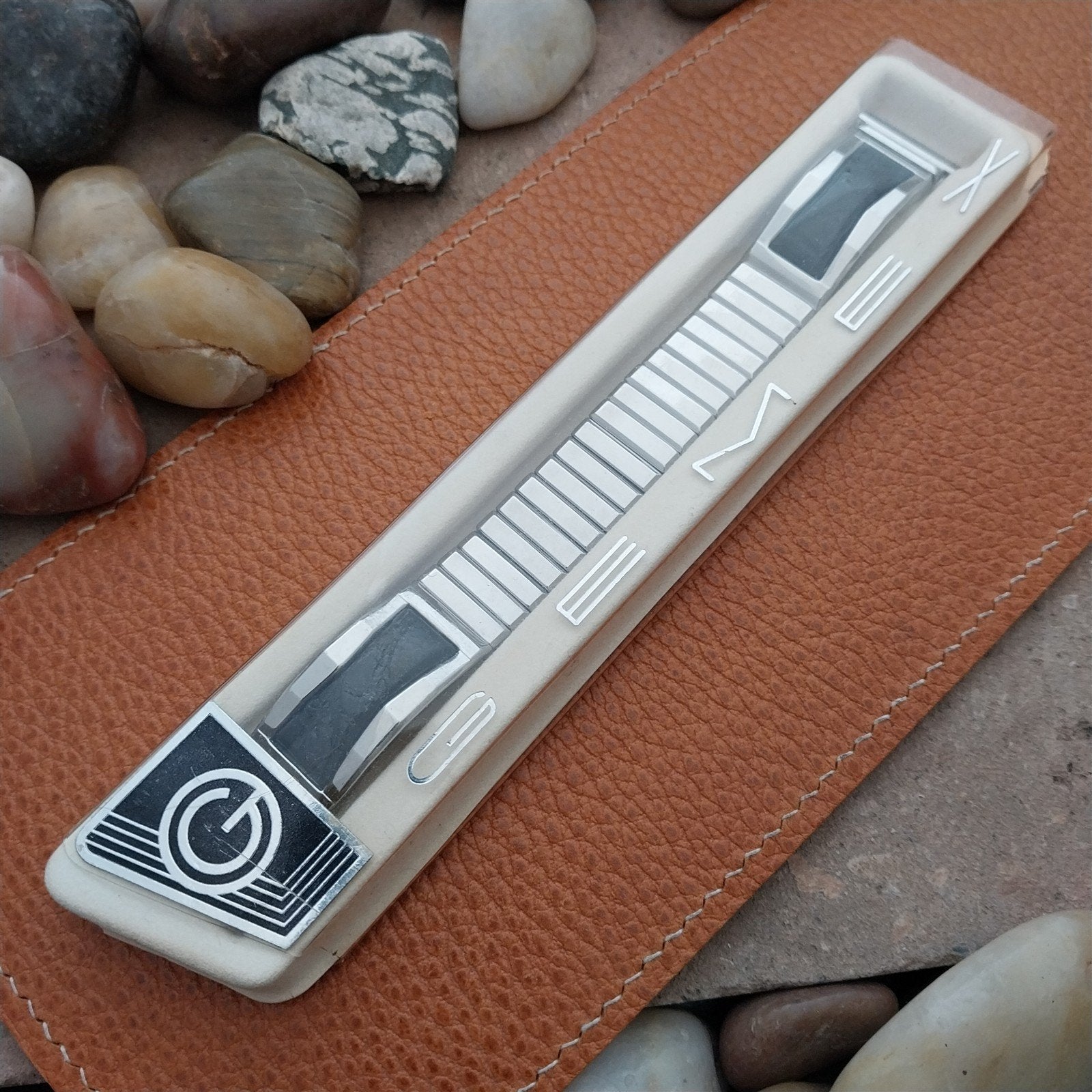 Vintage Gemex Baron 19mm 18mm 16mm Stainless Steel Unused NOS 1950s Watch Band