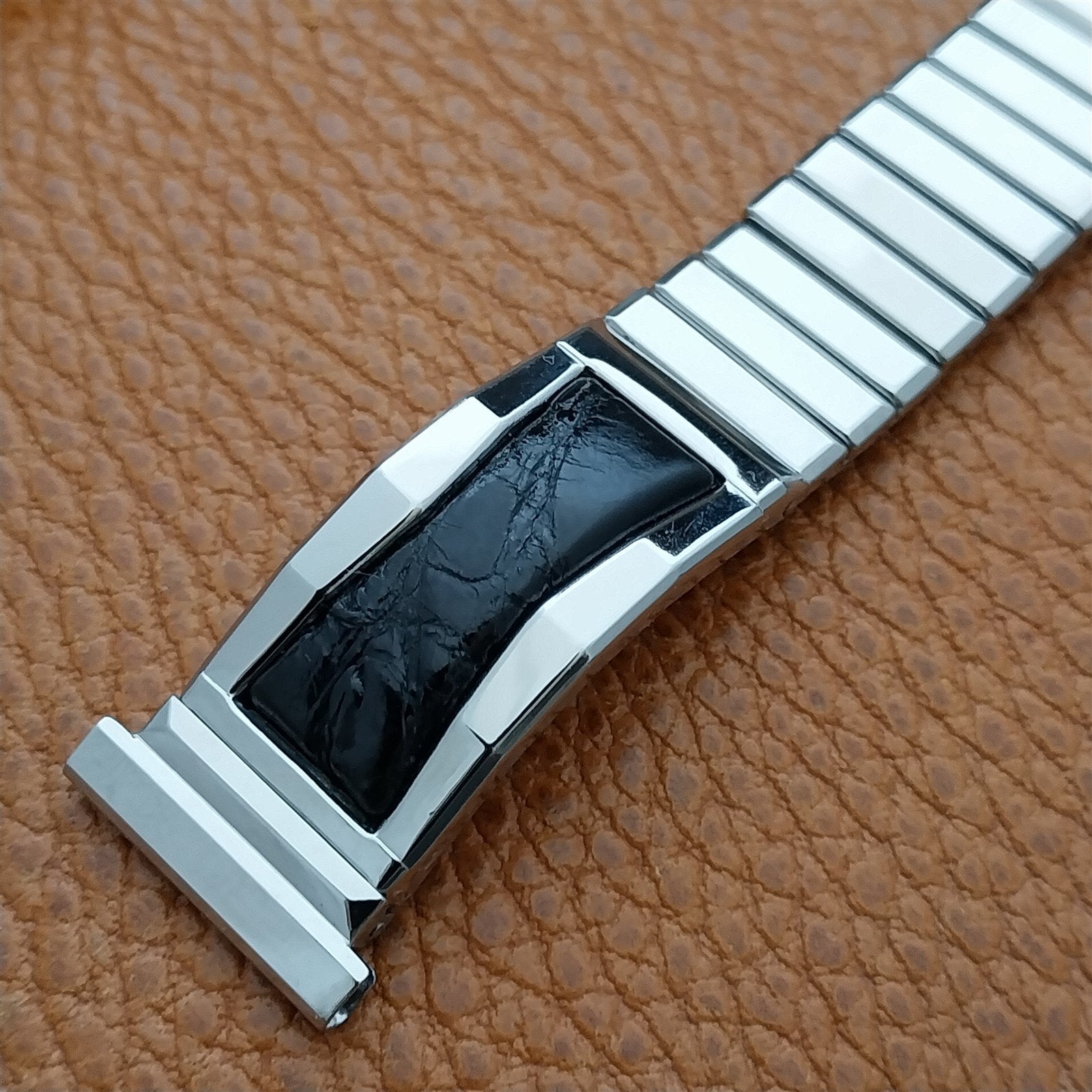 Vintage Gemex Baron 19mm 18mm 16mm Stainless Steel Unused NOS 1950s Watch Band