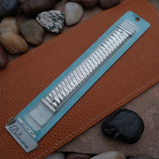 1950s Bellavance 19mm 18mm 16mm Short Stainless Stretch nos Vintage Watch Band