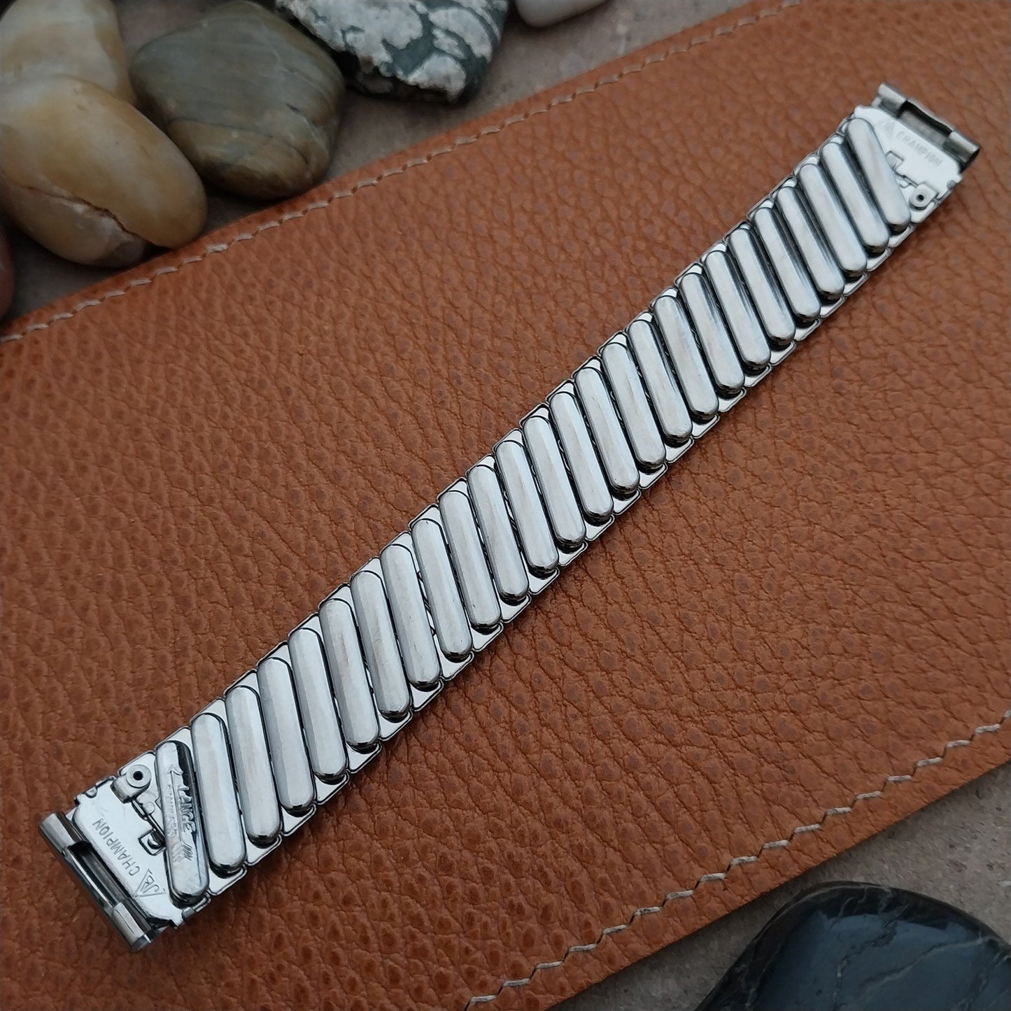 5/8" Stainless Steel JB Champion Edgecombe NOS Classic 1950s Vintage Watch Band