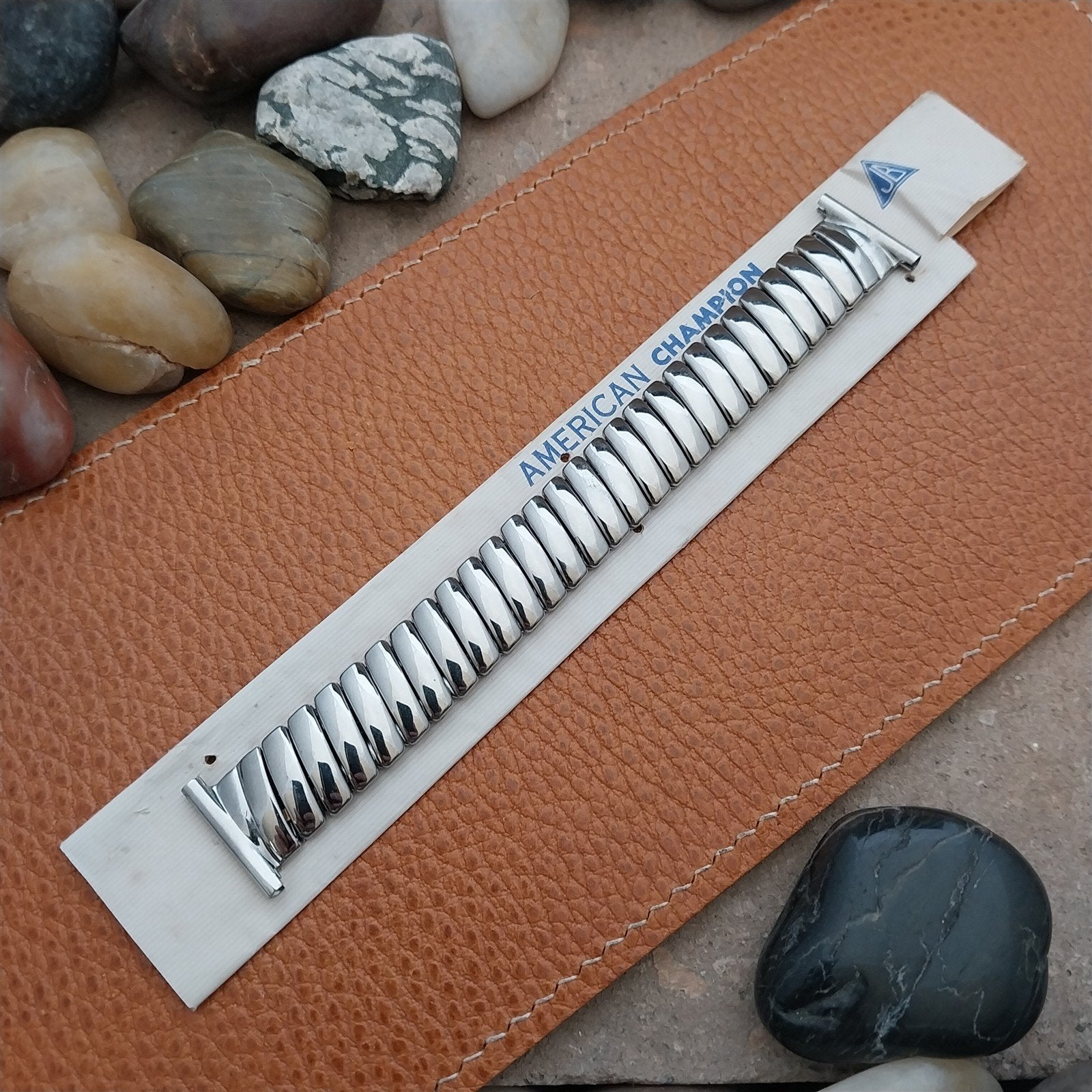 19mm 18mm 16mm Stainless JB American Champion Unused 1940s Vintage Watch Band