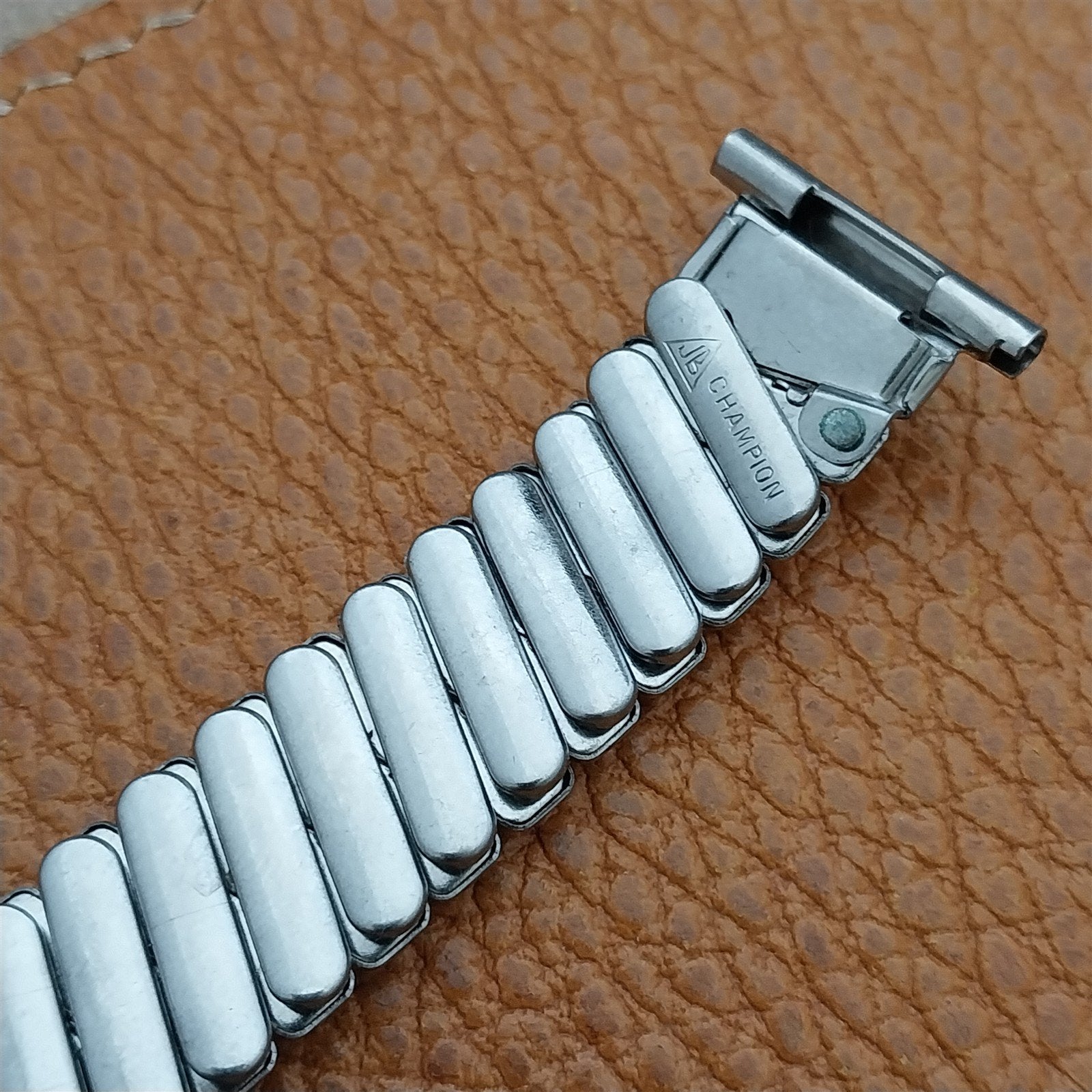 19mm 18mm 16mm Stainless JB American Champion Unused 1940s Vintage Watch Band