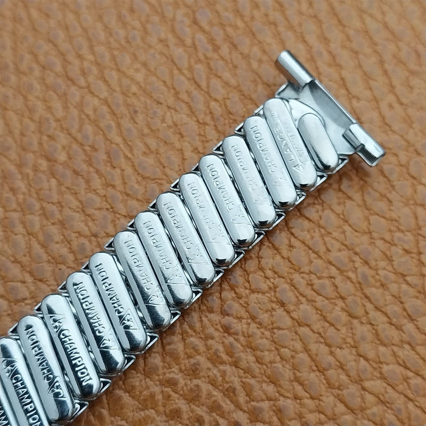 19mm 16mm Stainless JB Royal Champion Classic Stretch 1940s Vintage Watch Band