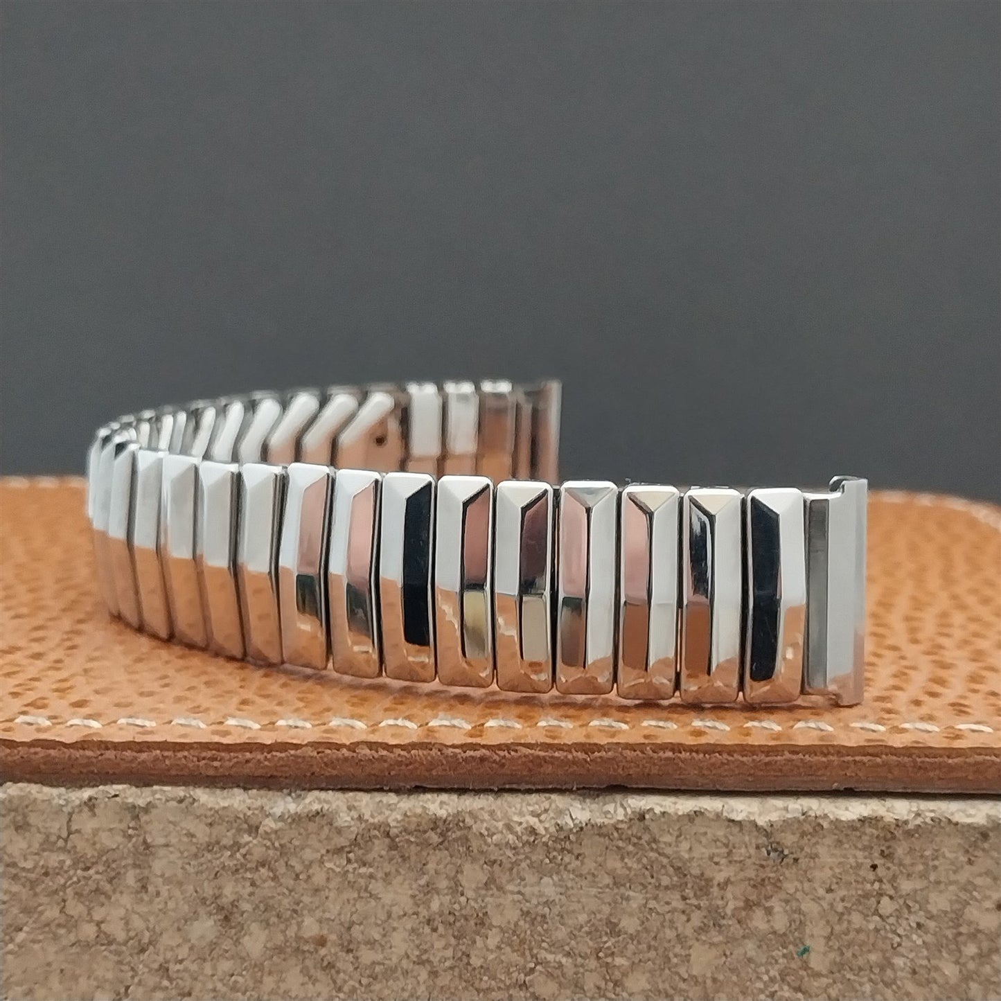 Vintage 17.2mm 17mm Duchess Stainless Steel Classic 1950s Unused Watch Band