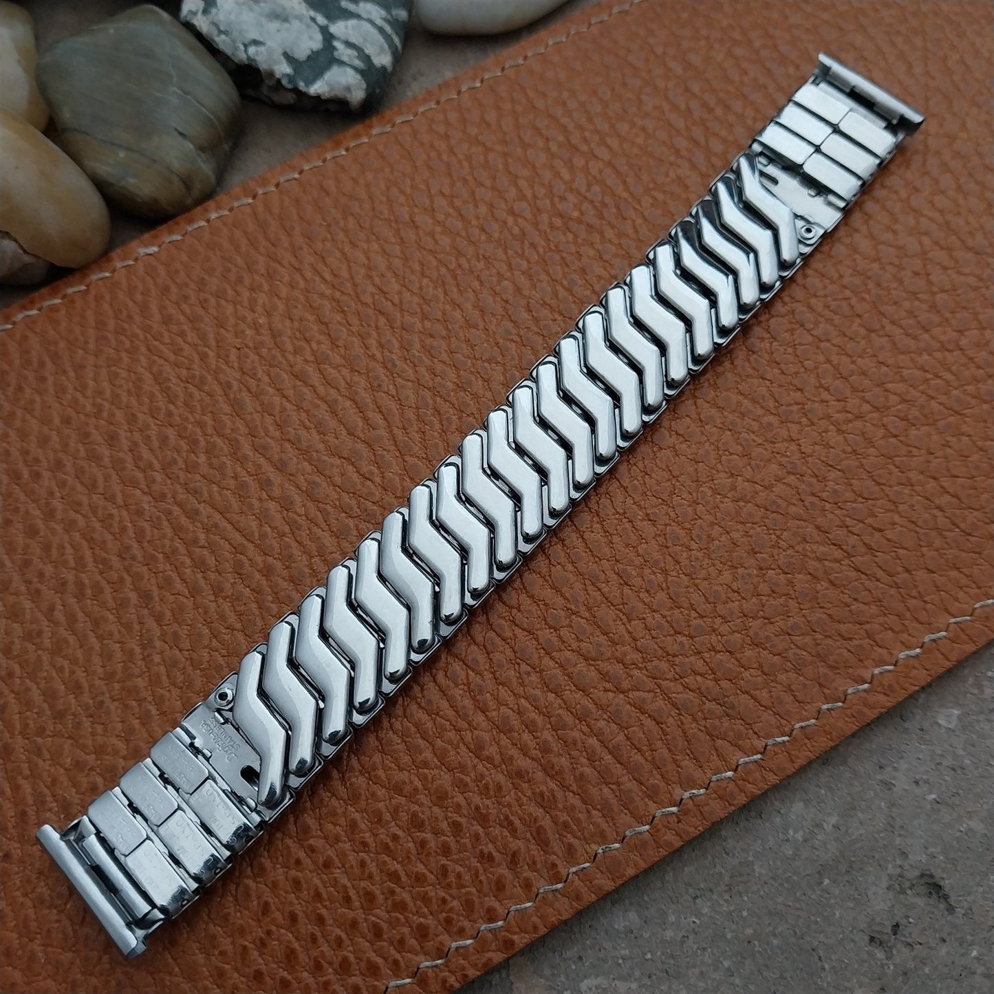 Vintage 17.2mm 17mm Duchess Stainless Steel Classic 1950s Unused Watch Band