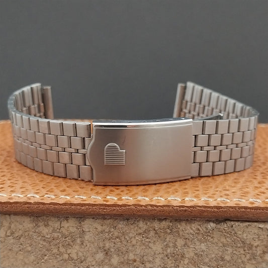 20mm Vintage Pulsar Stainless Steel 047MC Classic Unused Watch Band