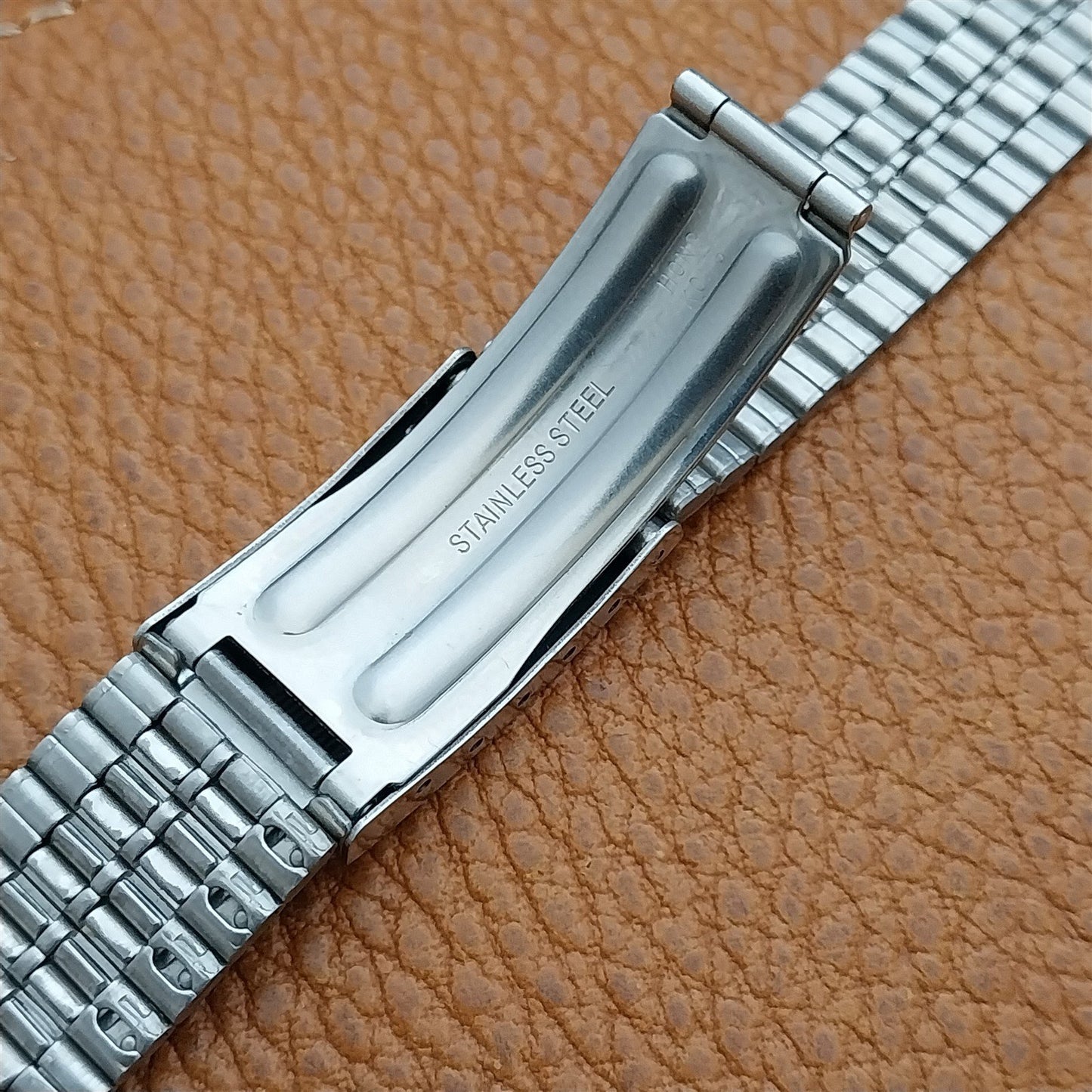 20mm Vintage Pulsar Stainless Steel 047MC Classic Unused Watch Band