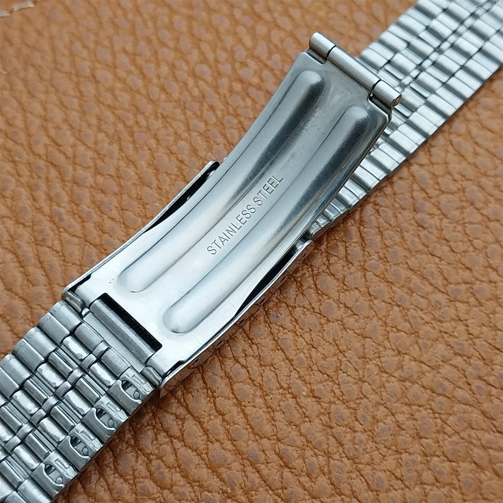 20mm Vintage Pulsar Stainless Steel 047MC Classic Unused Watch Band