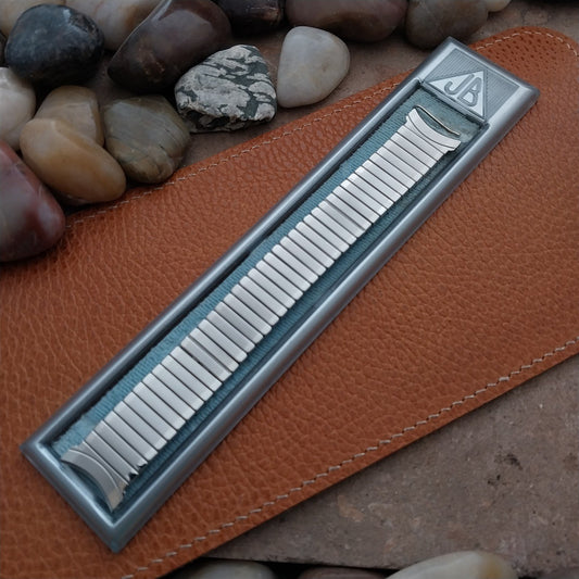 17mm 18mm 19mm JB Champion Stainless Steel Stretch nos 1960s Vintage Watch Band