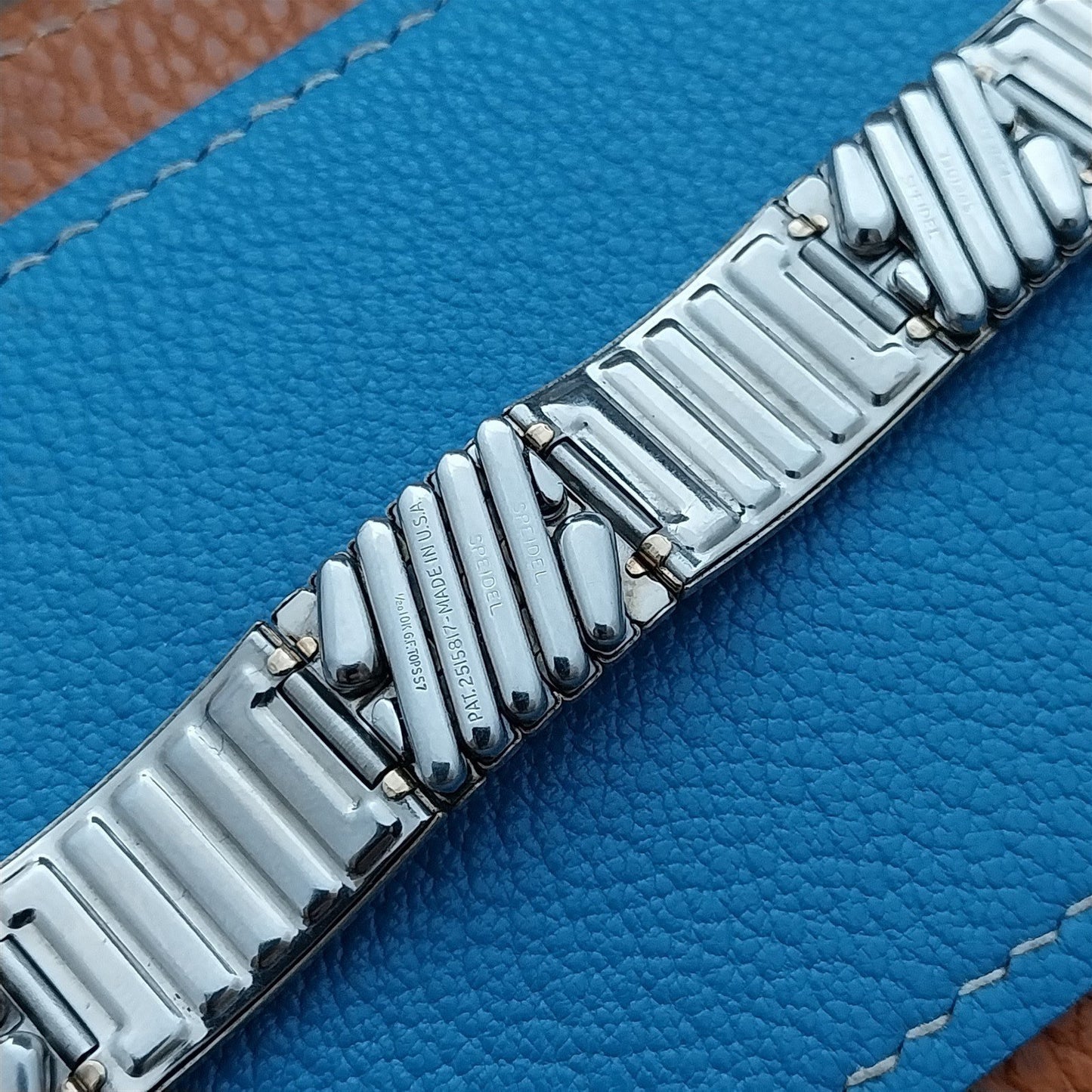 1957 Yellow Gold-Filled Calypso Speidel 19mm 18mm 16mm Unused Vintage Watch Band