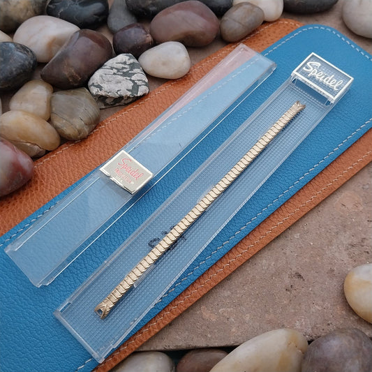 Vintage Ladies Rolled Gold Plate Speidel Unused Classic Cocktail Watch Band