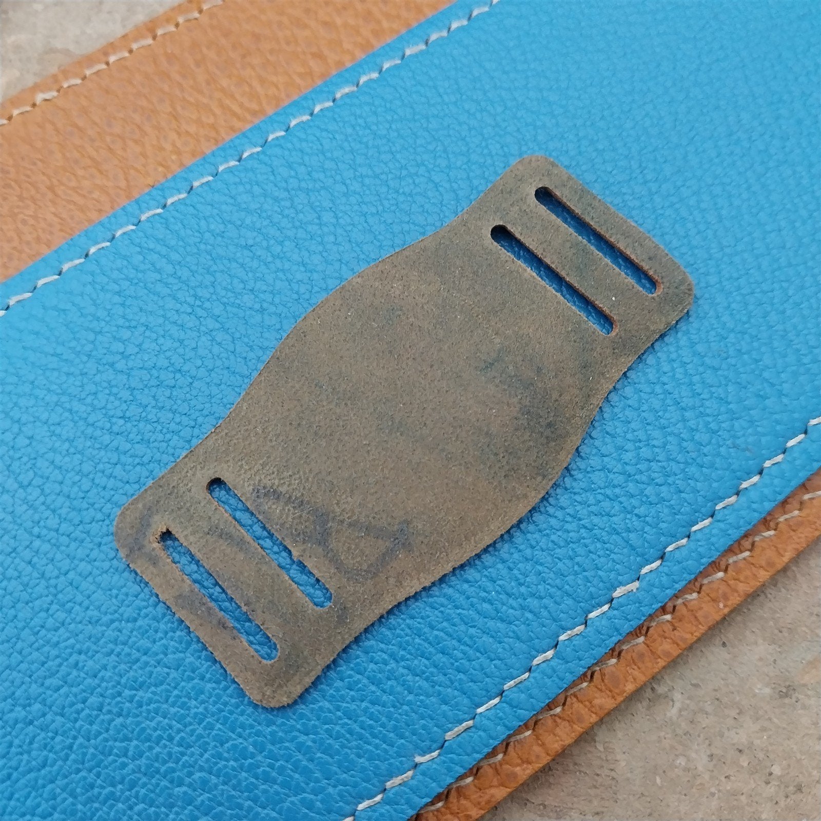 18mm Vintage Style Black Shell Cordovan Bund Pad – VintageWatchbands.com