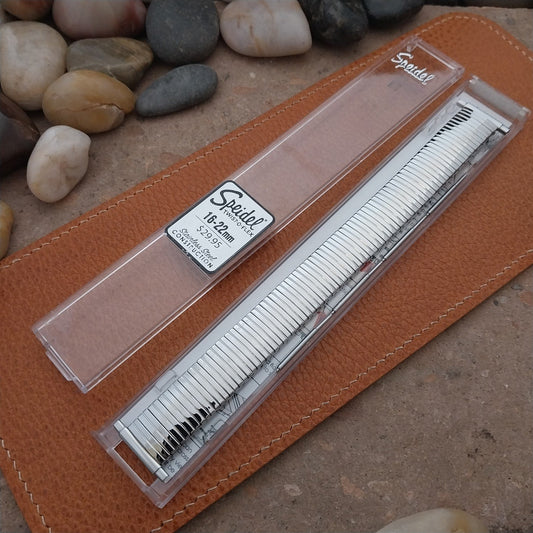 16mm 17mm 18mm 20mm 22mm Speidel Stainless Classic Stretch Unused Watch Band