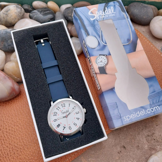 Original Blue Strap Speidel Scrub Watch™ for Medical Professionals & Students