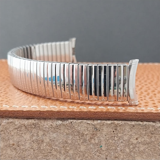 Vintage 19mm 18mm 17mm 16mm Stainless 1969 Speidel Linesman Unused Watch Band