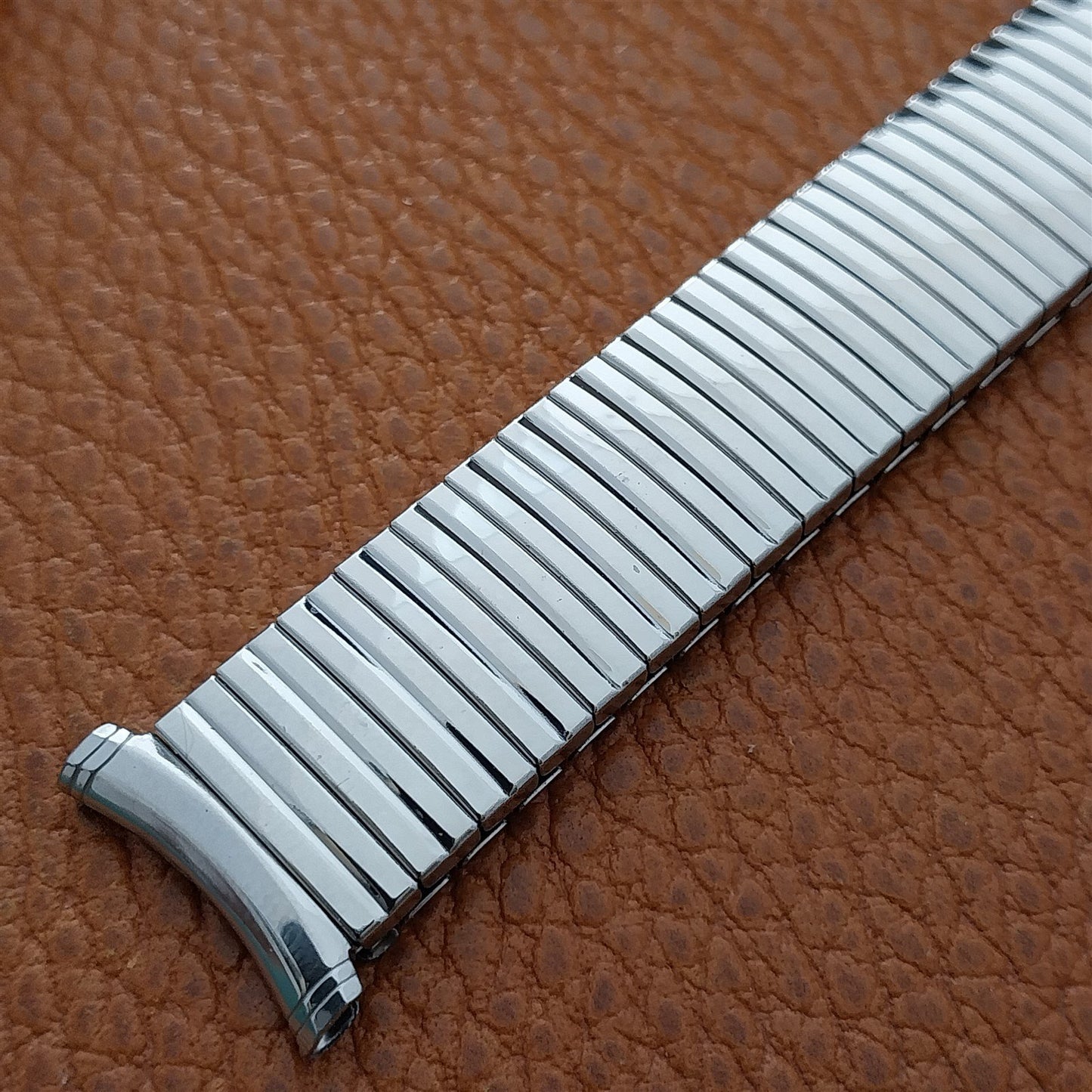 Vintage 19mm 18mm 17mm 16mm Stainless 1969 Speidel Linesman Unused Watch Band