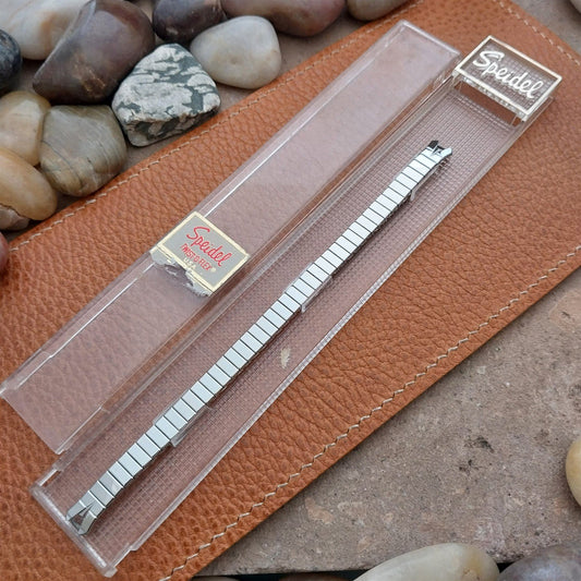 Vintage Speidel Ladies Classic Stretch Unused Stainless Cocktail Watch Band