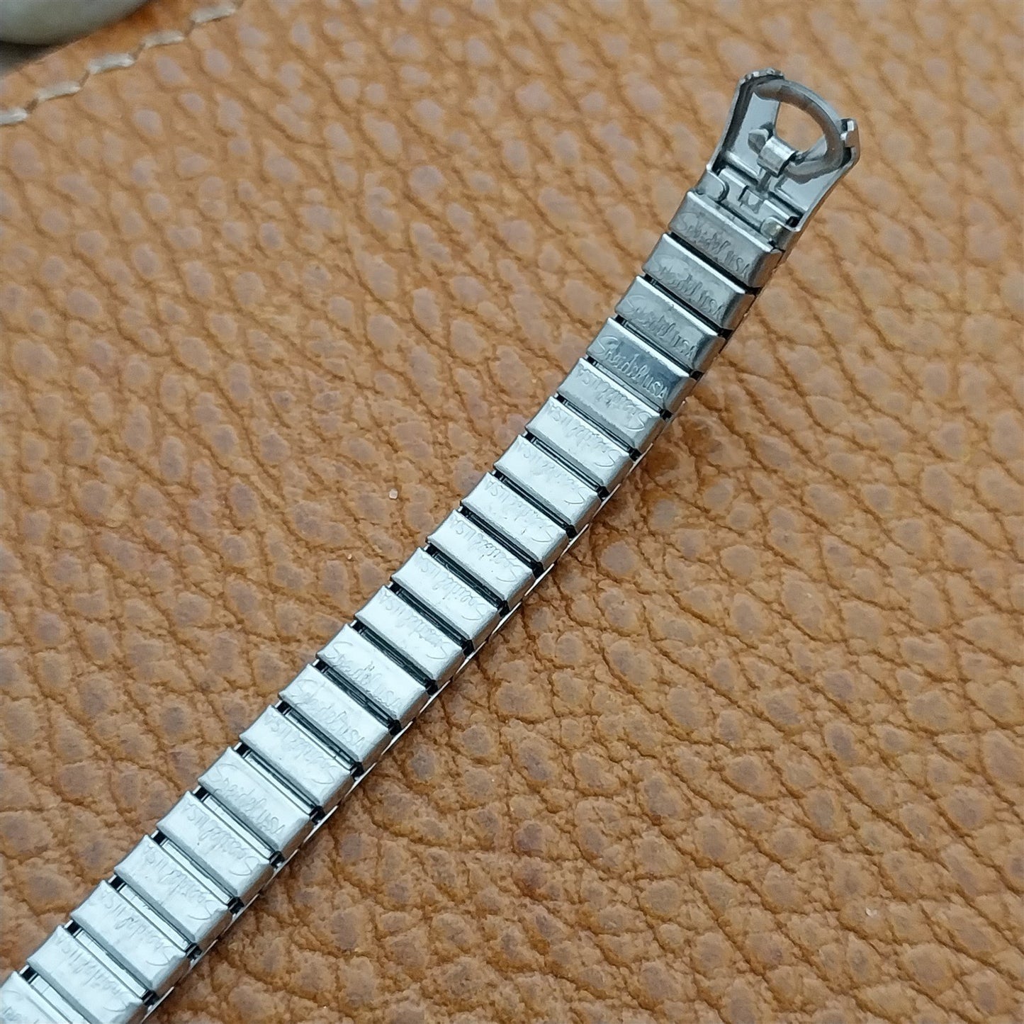 Vintage Speidel Ladies Classic Stretch Unused Stainless Cocktail Watch Band
