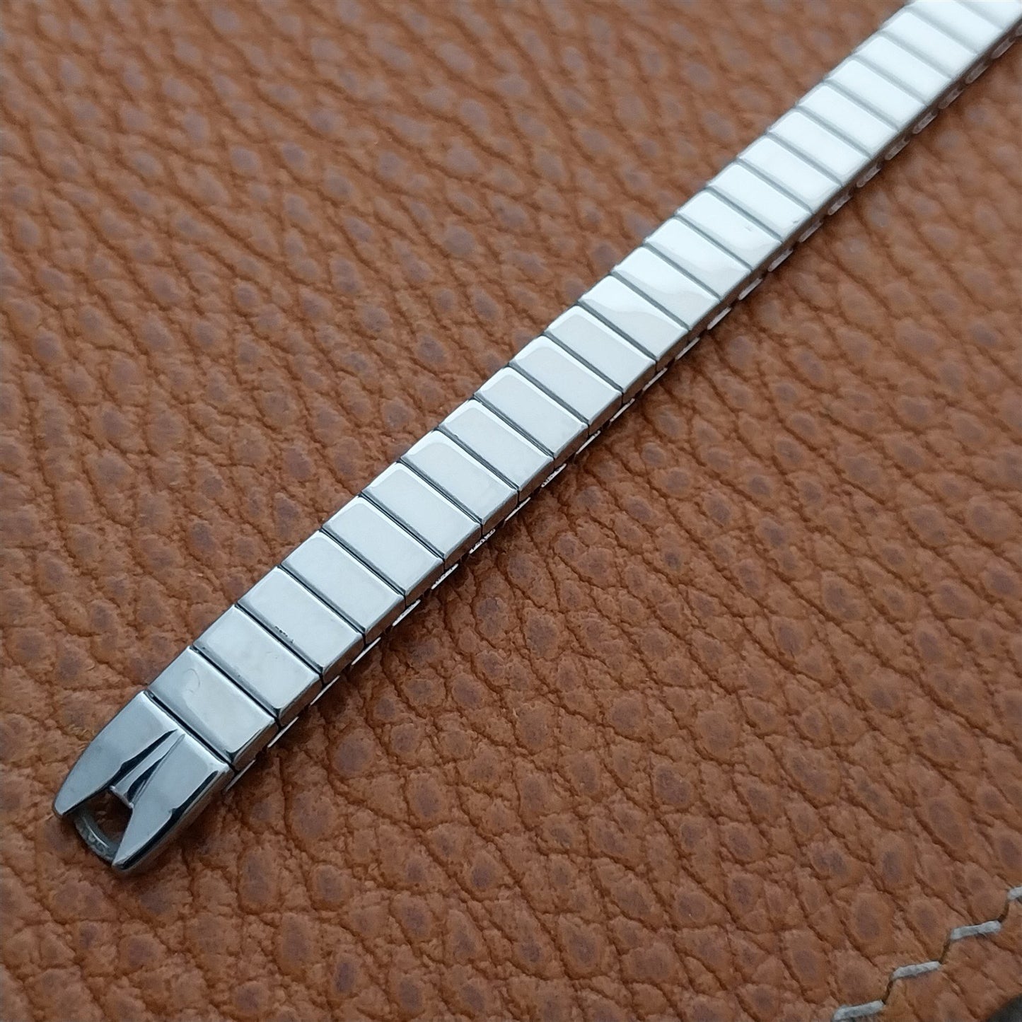 Vintage Speidel Ladies Classic Stretch Unused Stainless Cocktail Watch Band