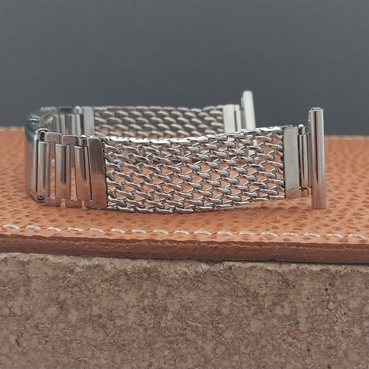 Vintage 20mm 19mm 18mm Venex Stainless Steel Mesh Unused Classic Watch Band