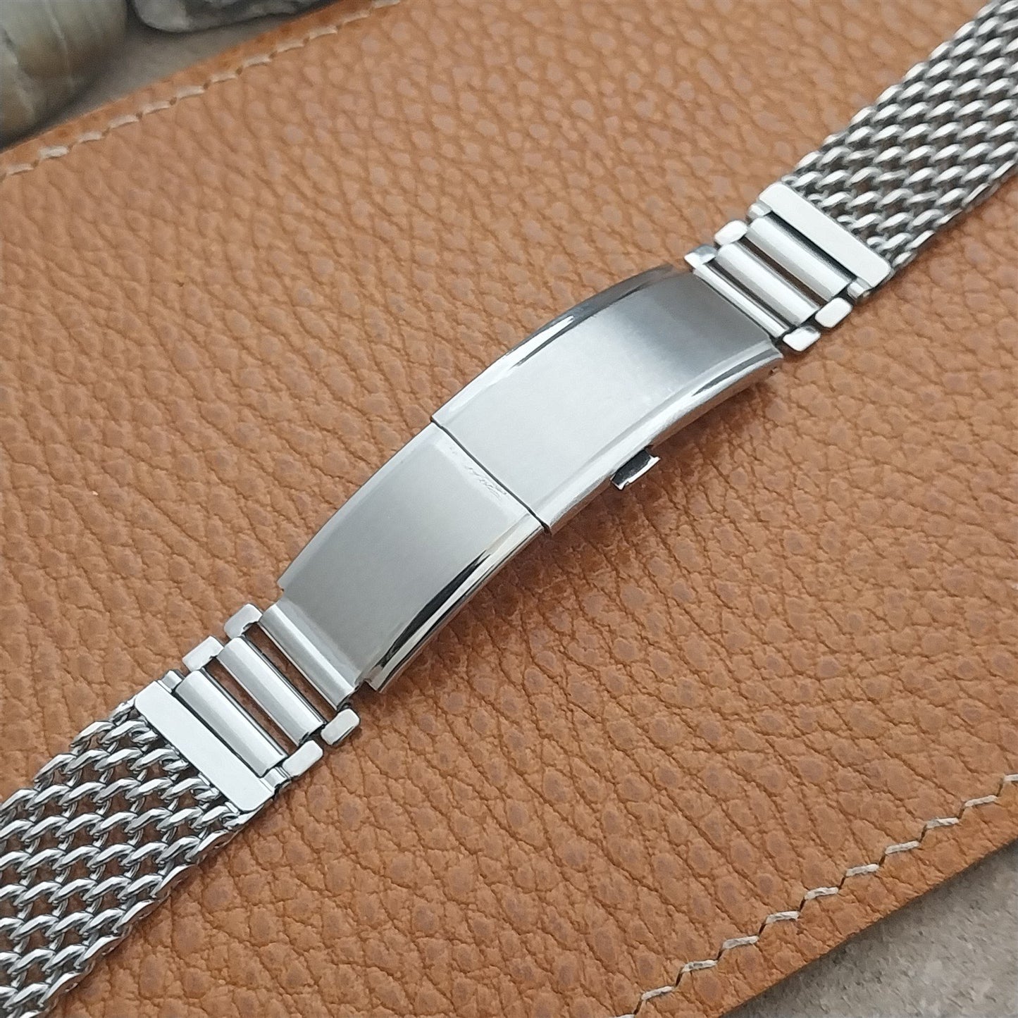 Vintage 20mm 19mm 18mm Venex Stainless Steel Mesh Unused Classic Watch Band