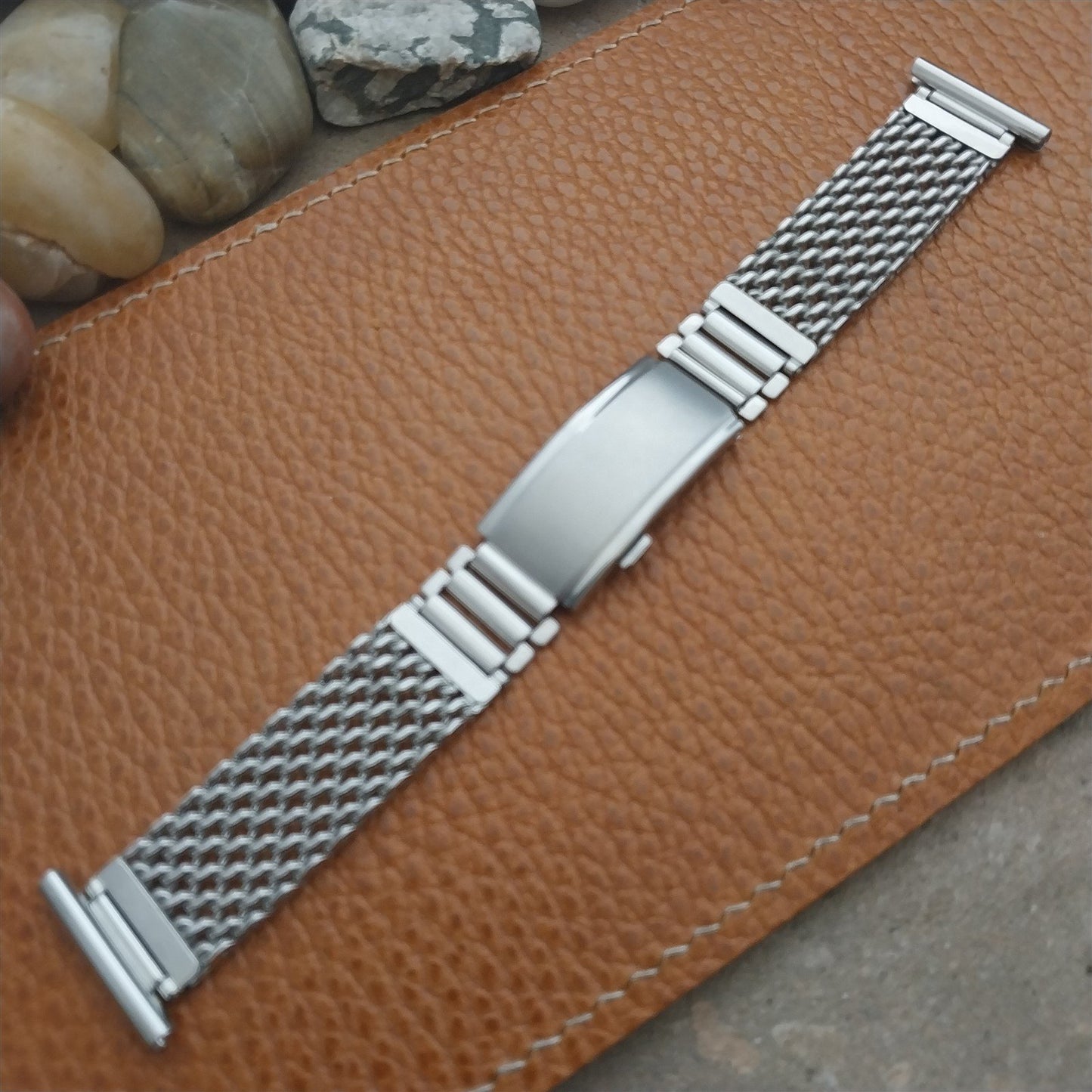 Vintage 20mm 19mm 18mm Venex Stainless Steel Mesh Unused Classic Watch Band